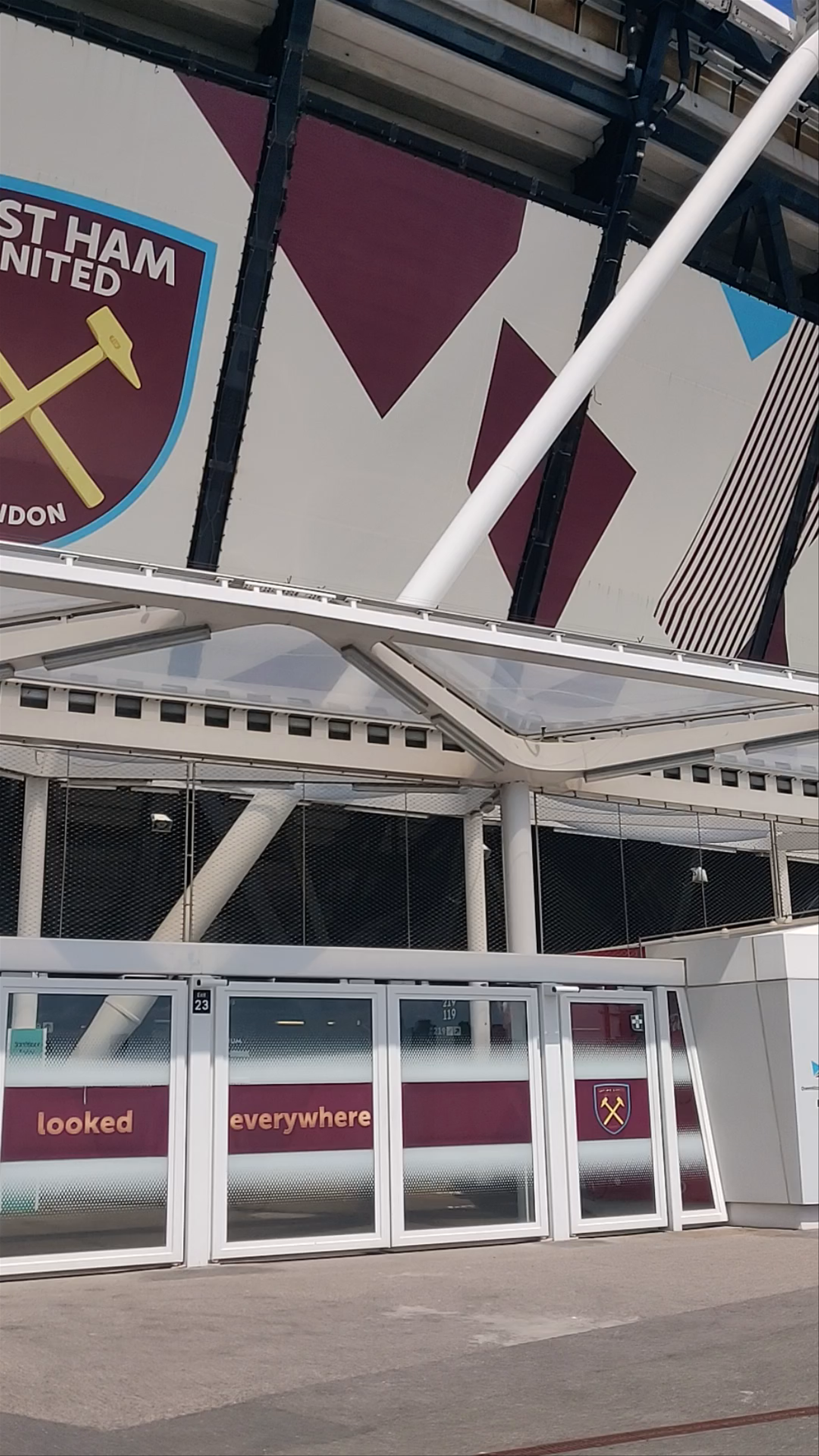West Ham United Stadium and shop