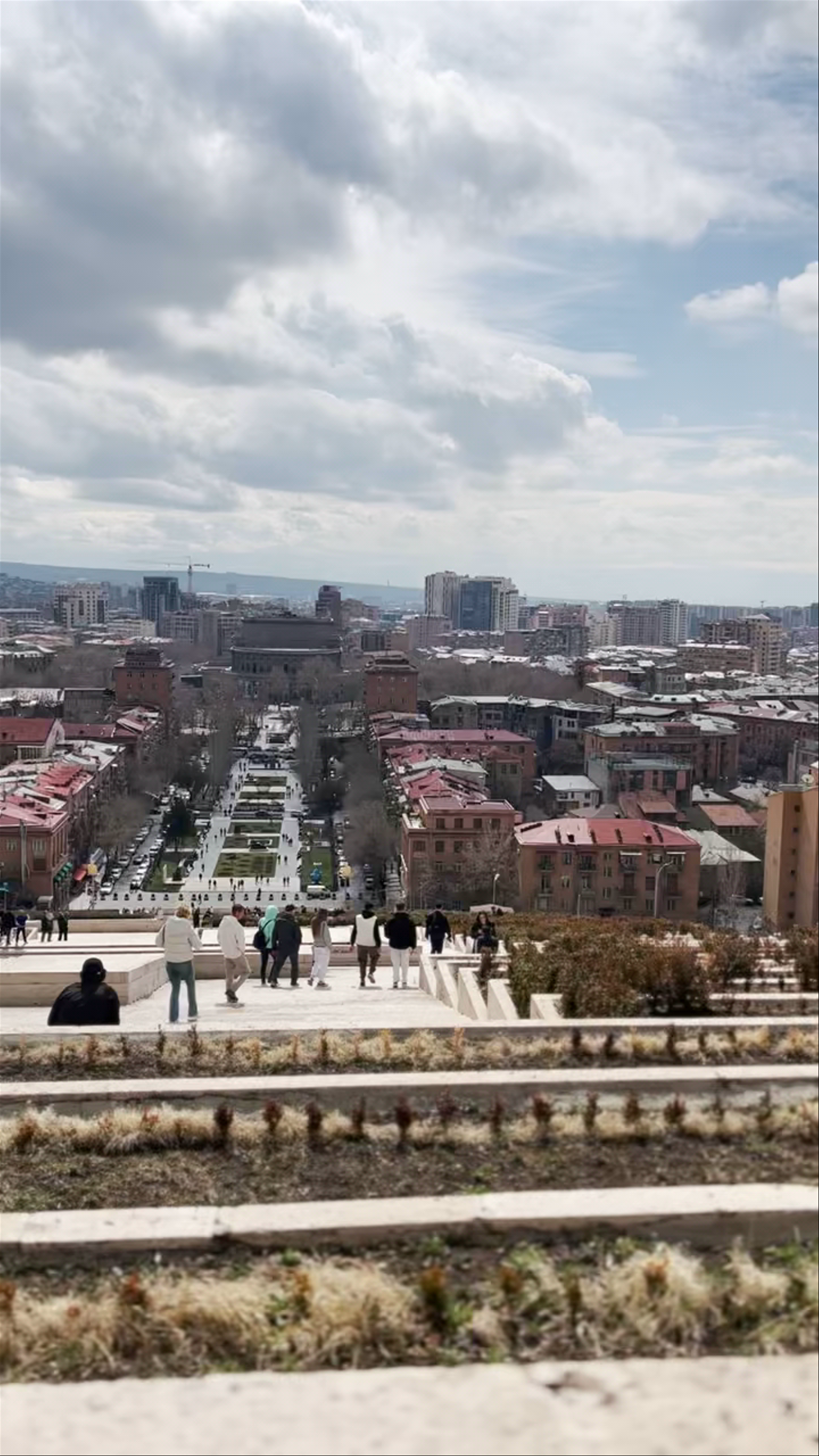 Panoramic View from Cascade, Yerevan, Armenia