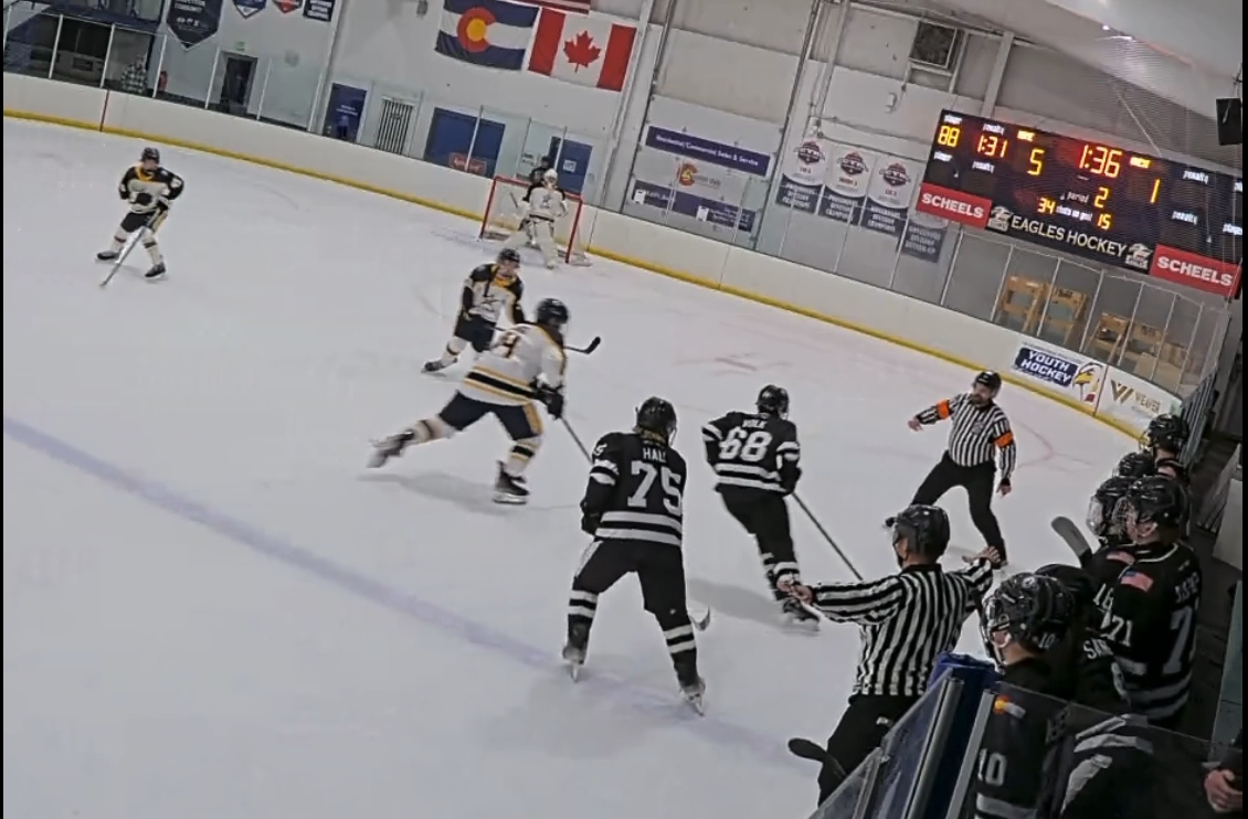Cruz Volk's Dominant Zone Entry: Power Play Highlight