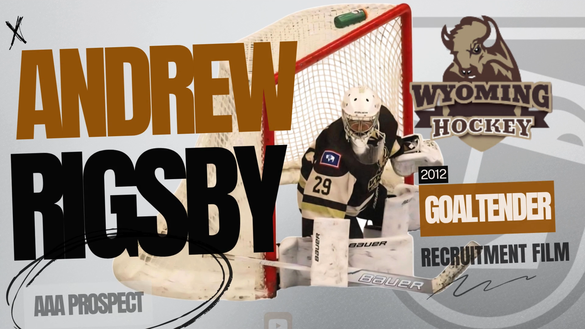 Andrew Rigsby: Unstoppable Goalie Highlights from Team Wyoming 14U AA