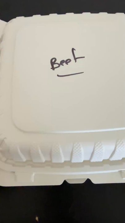 Lazeez Eats - The beef plate. Not good. Lacks flavor and the meat is tough and dry. - Mediterranean Near Me - Anaheim, California