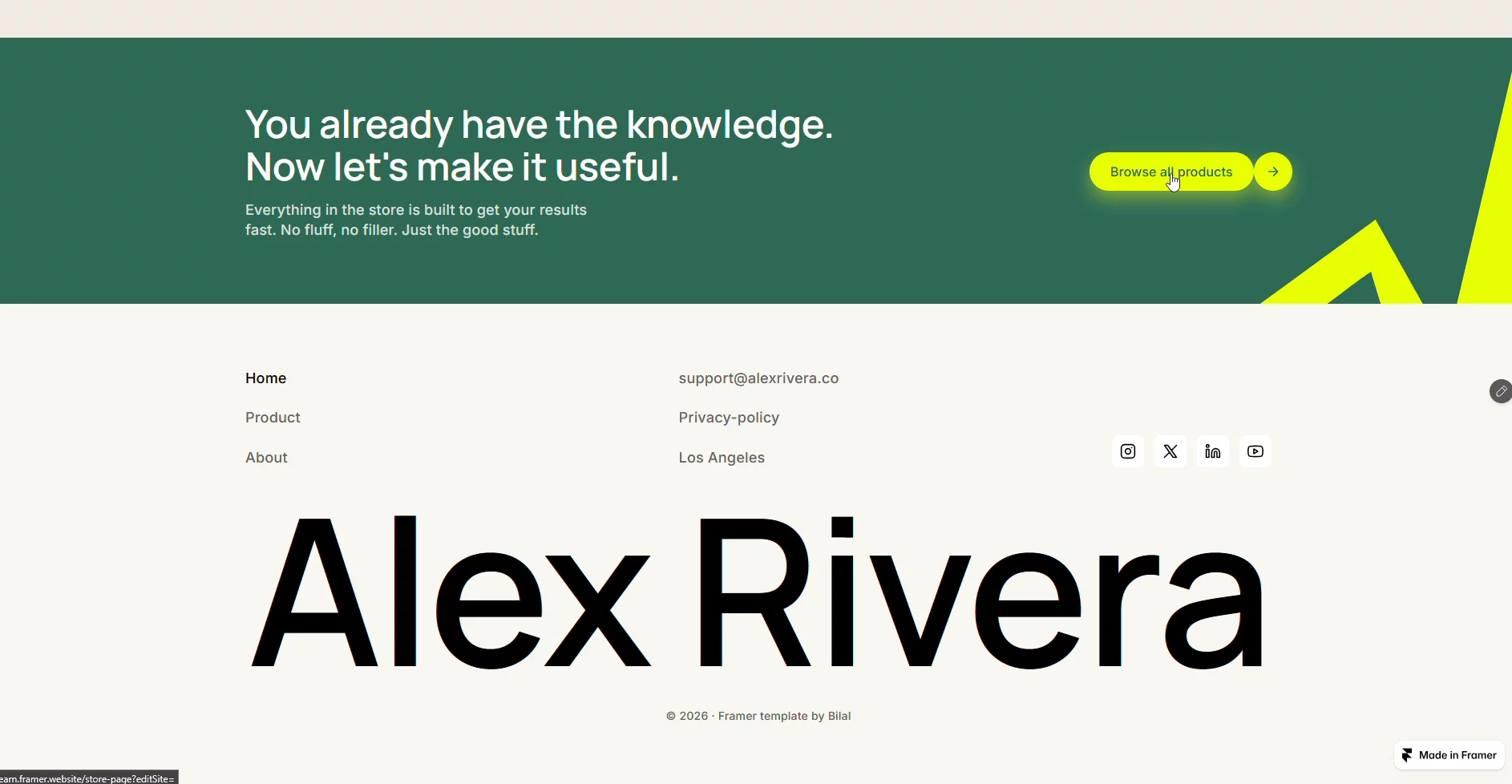 EARN websit Template