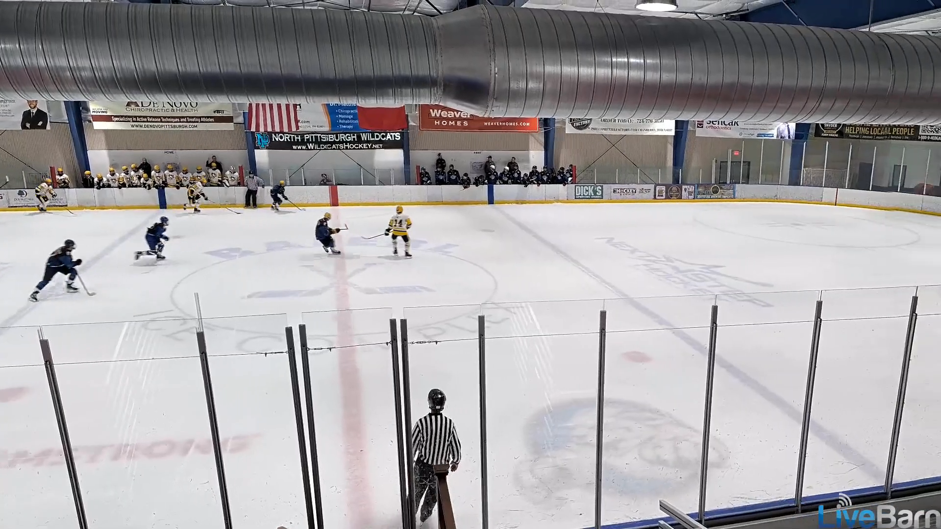 Tristen Metz's Impressive 1 v 4 Defensive Play for Penguins Elite 16U