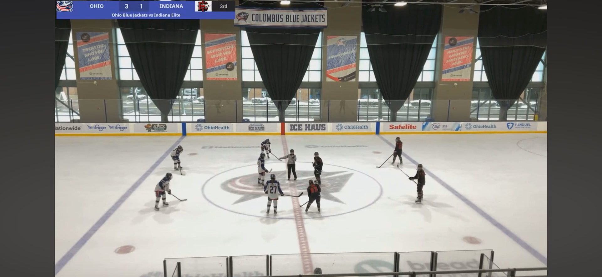 Mae Daus scores from left circle | Ohio Blue Jackets 14U AAA