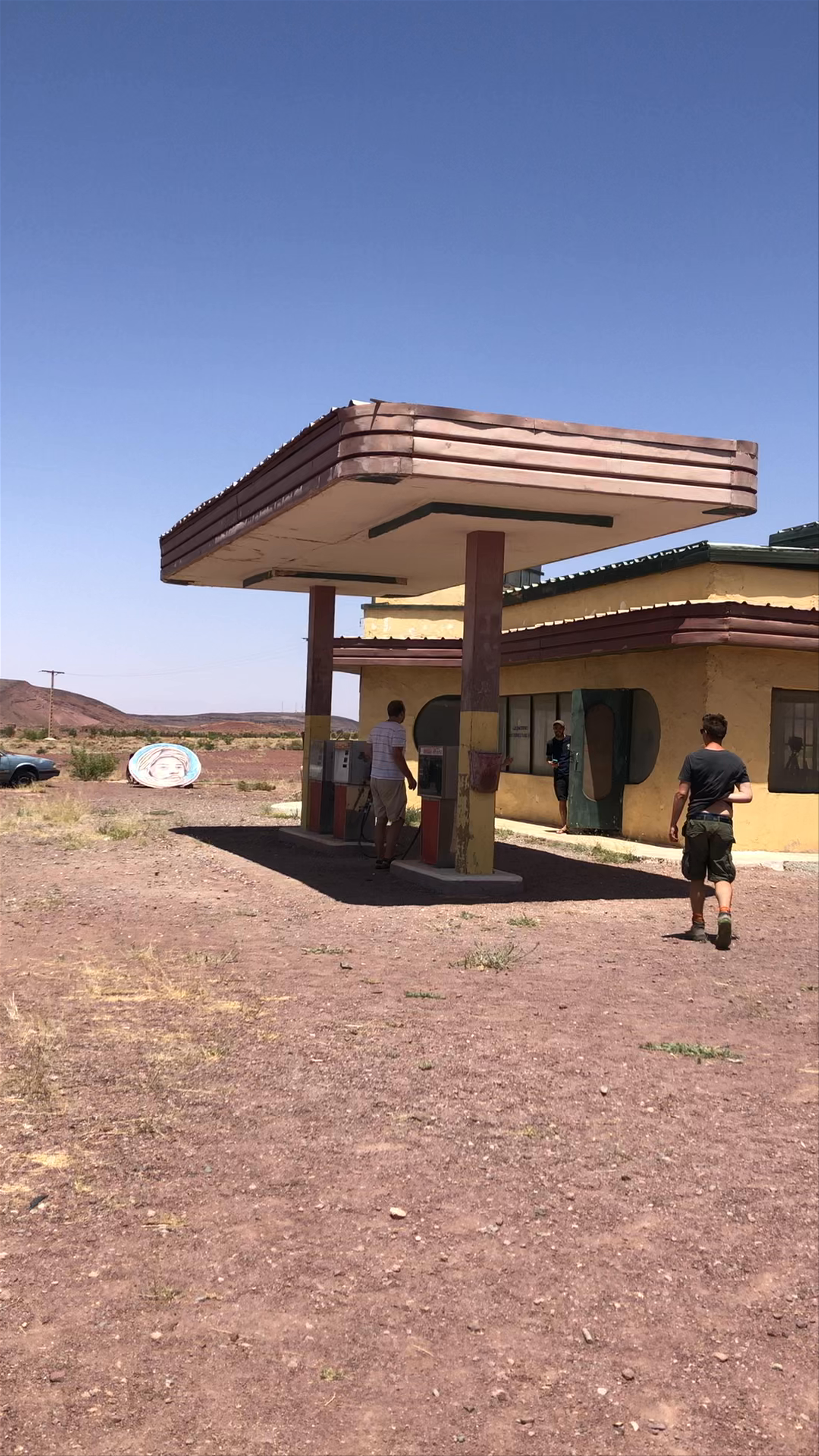 The 'Hills Have Eyes' Gas Station