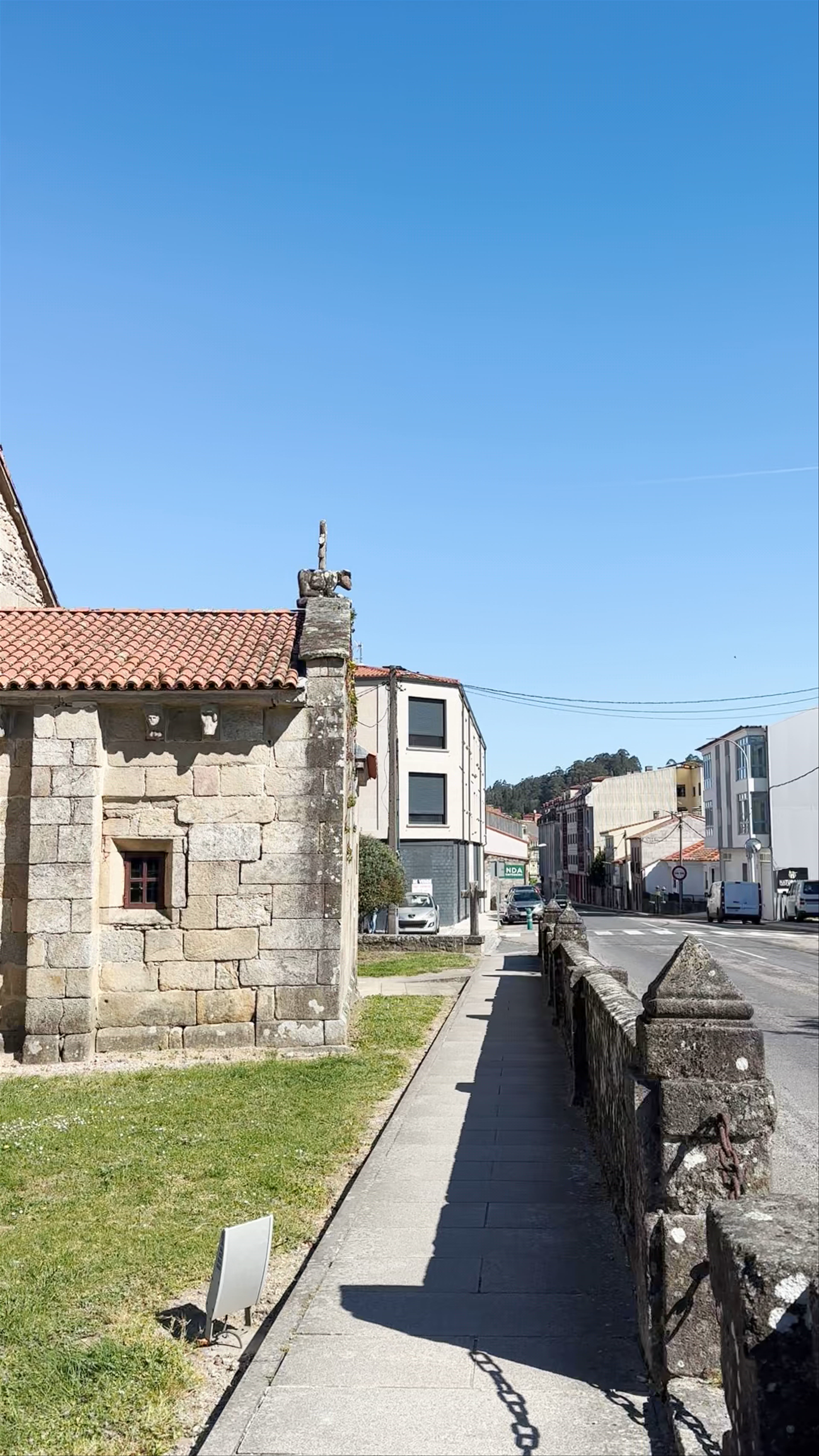 Iglesia de Santa María in Caldas de Reis: A Tranquil Springtime Spanish Heritage