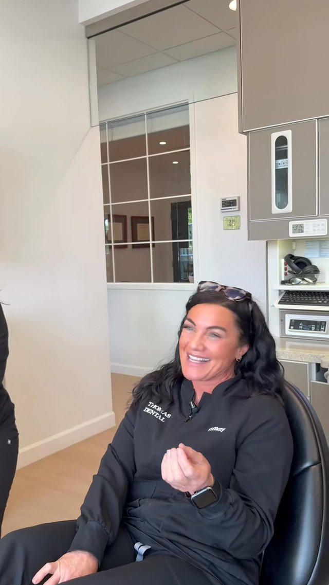 Veneers result at Thomas Dental