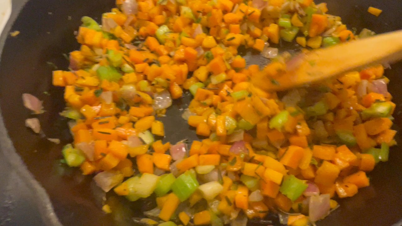 Trader Joe's - Holiday Hash sautéed off the iron skillet. - Grocery Near Me - Evanston, Illinois