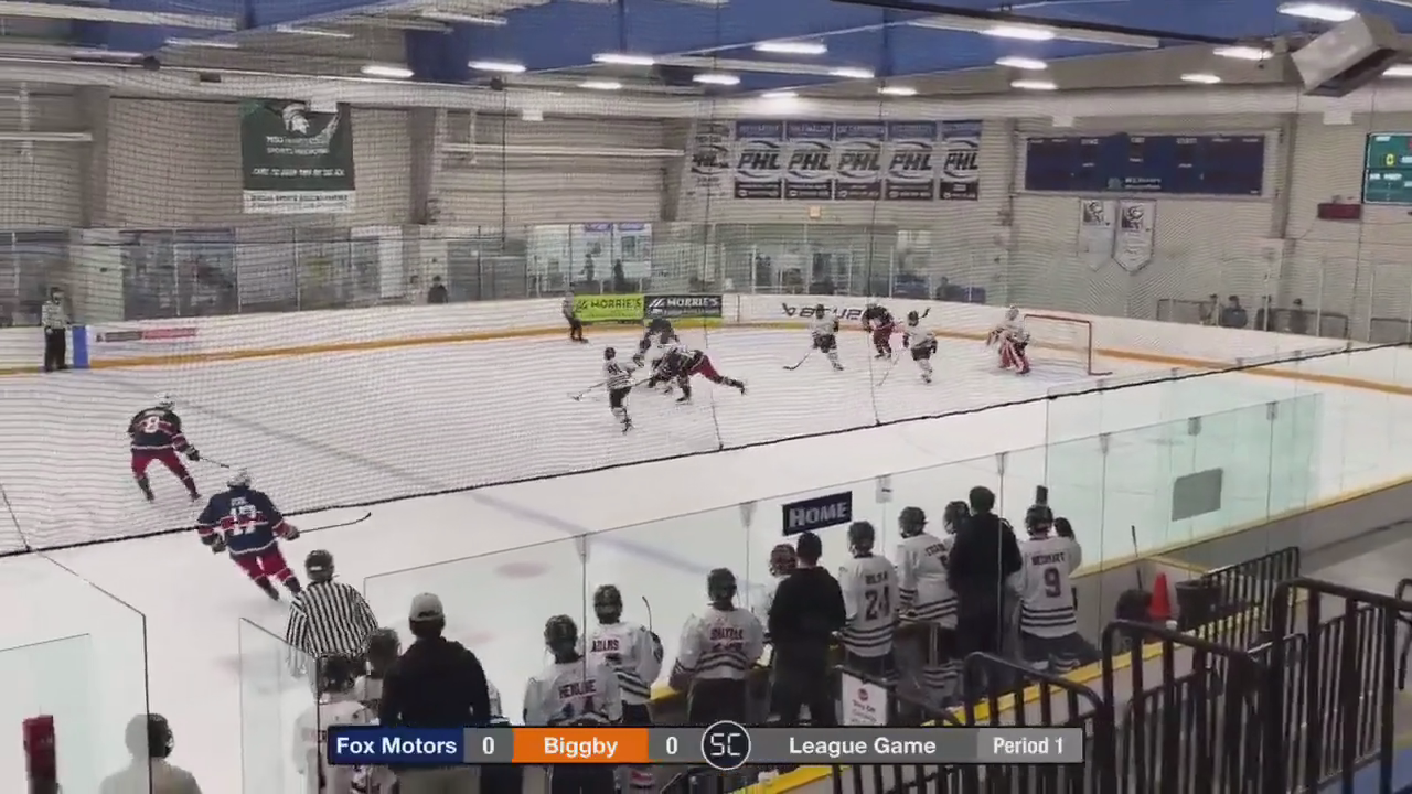 Liam Wojt's Impressive 5-Hole Goal Against the D-Man