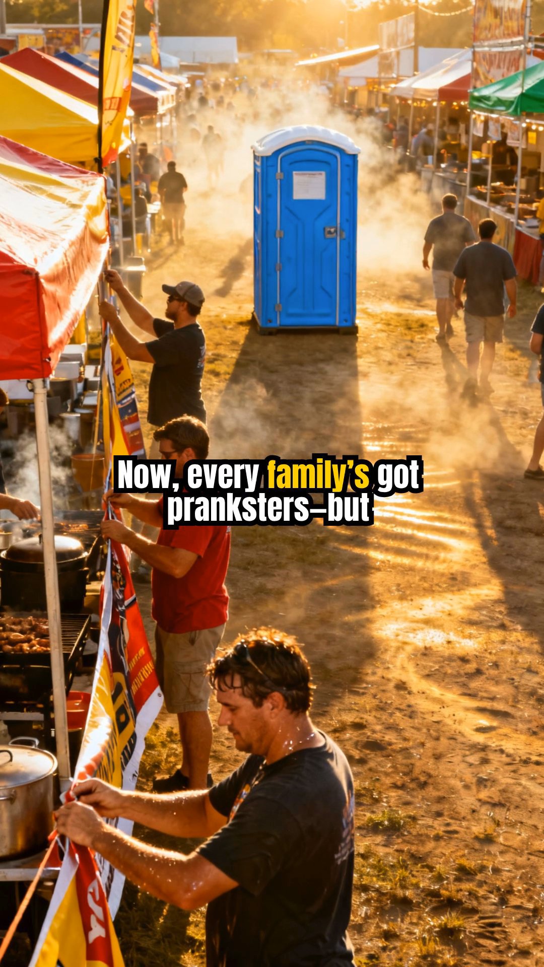 The Porta-Potty Push | Fairground Prank Gone Wrong