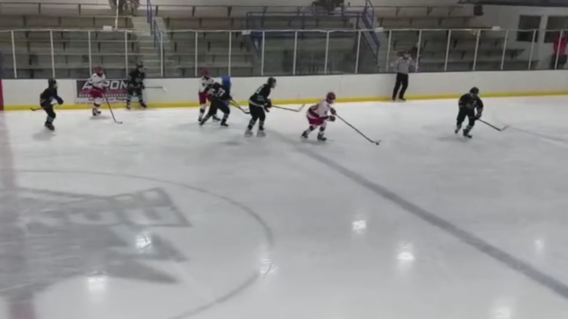 Zone entry and goal at Oregon state championship tournament 2025.