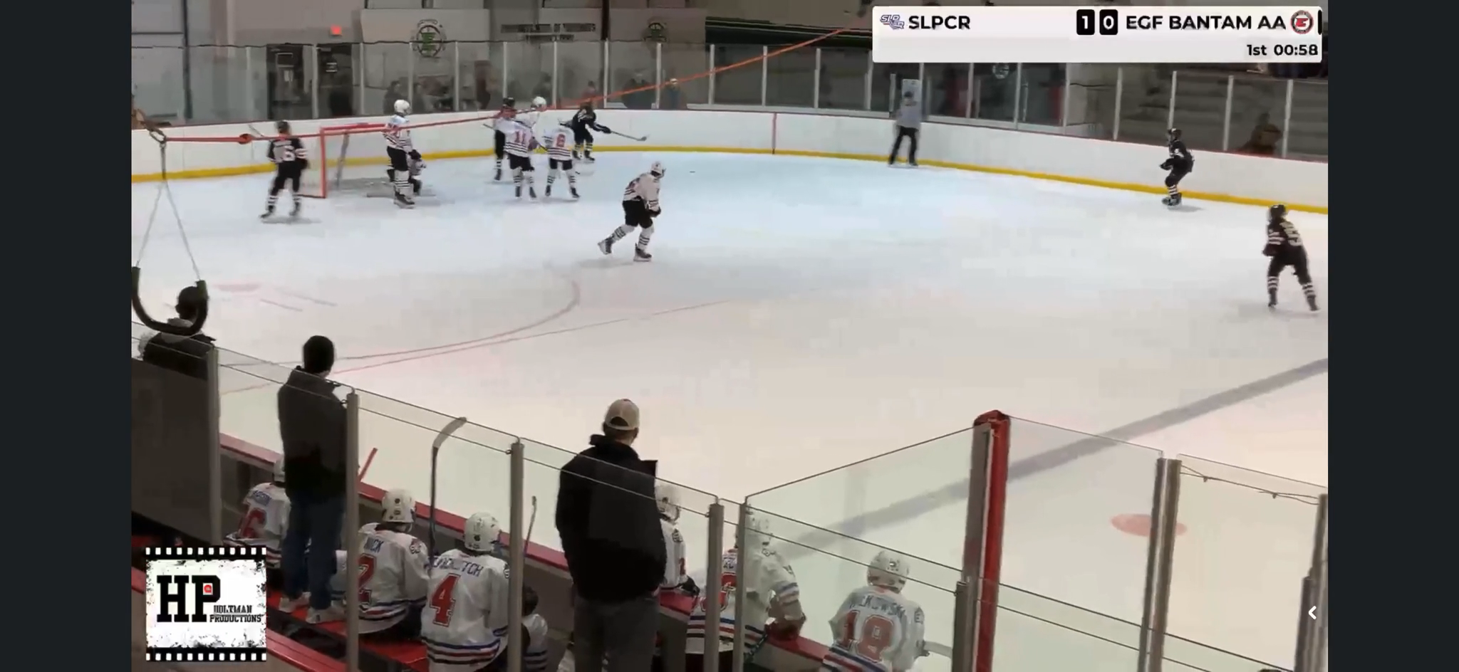 Jaxson Wakefield's Stellar Assist for East Grand Forks Bantam AA