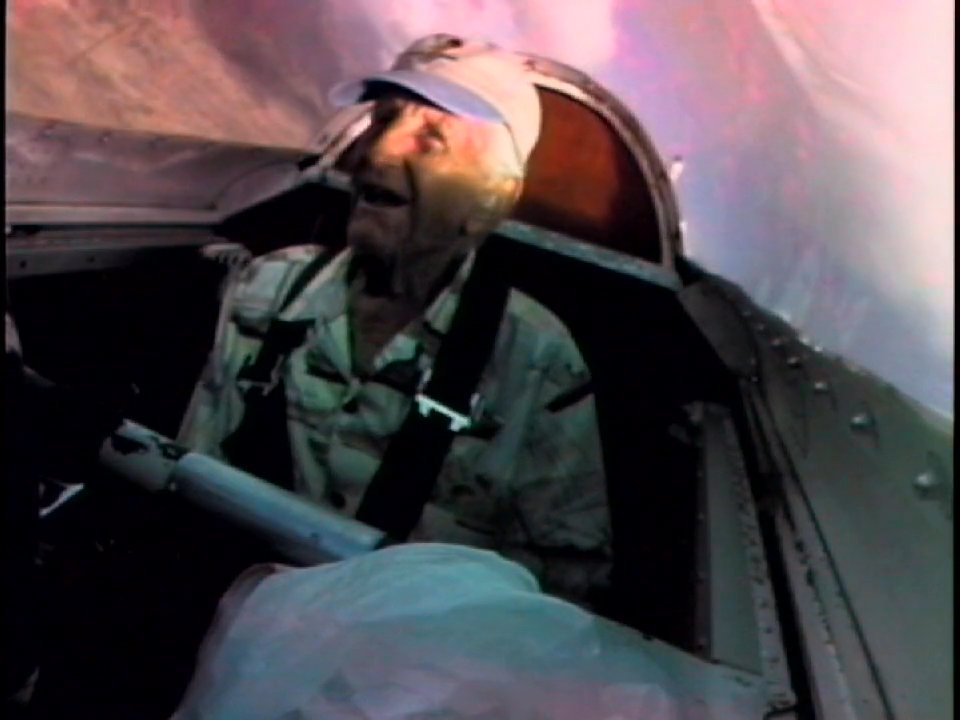 An elderly individual engages in diverse physical activities, including surfing, piloting an aircraft, and sailing, while sharing joyful moments with companions.