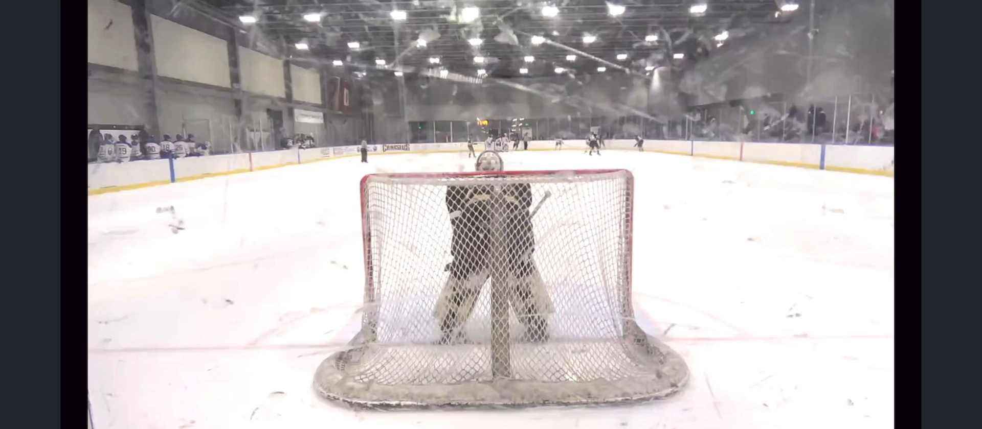 Israel Johnson's breakaway save | Rochester Coalition 16U AAA Highlights