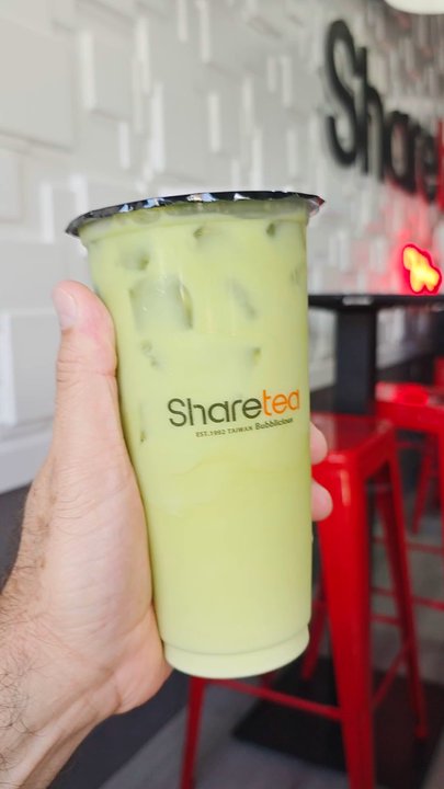 Sharetea - Matcha with Fresh Milk - Coffee & Tea Near Me - San Diego, California