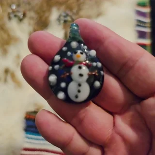 Preview pic of Snowman Pendant Unknown Artist