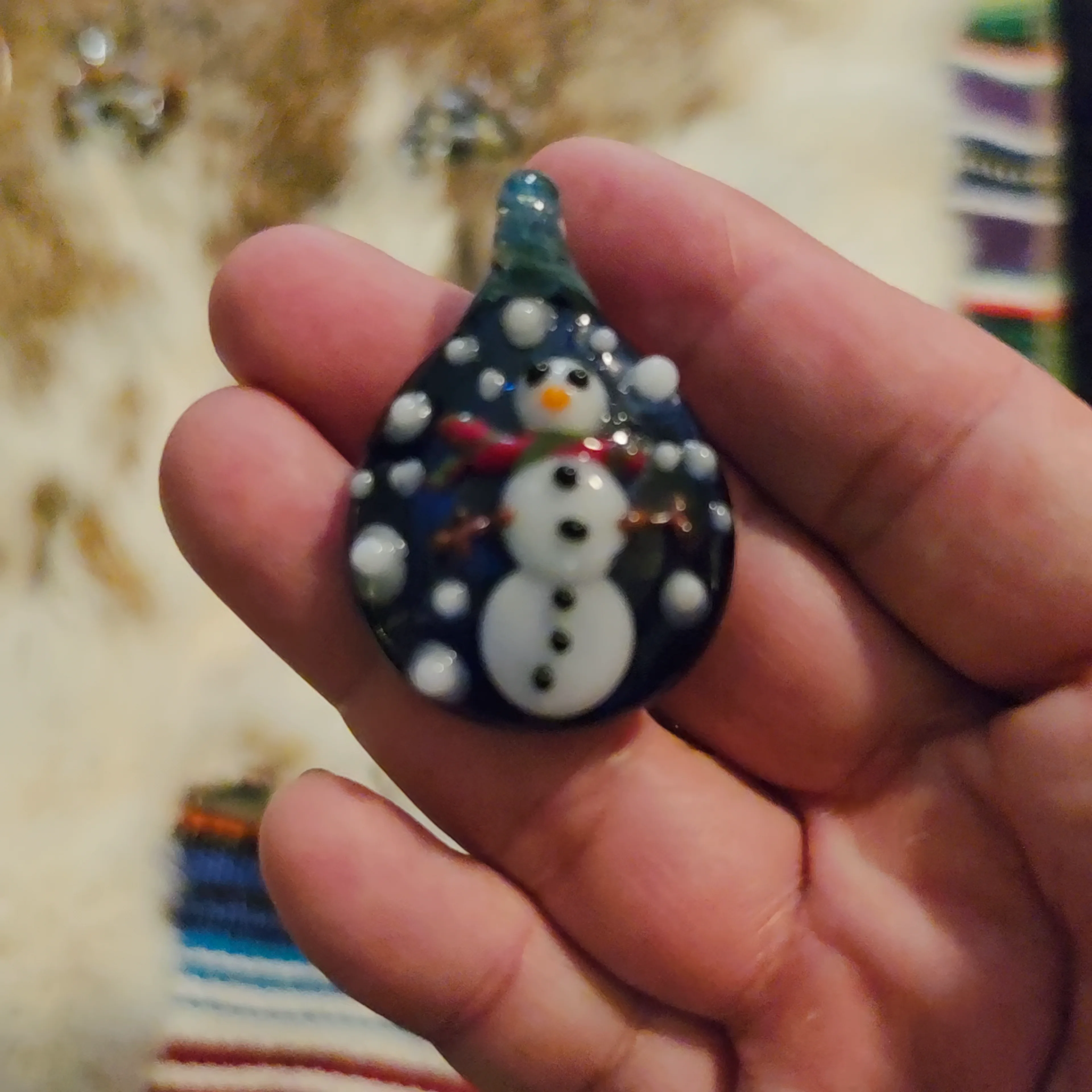 Preview pic of Snowman Pendant Unknown Artist