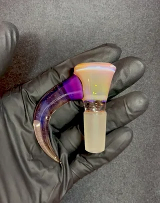 Preview pic of Jupiter/Royal Jelly/Shifty Opal Peach 14mm slide