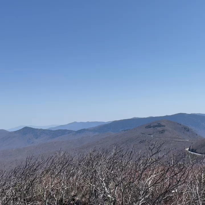 Craggy Pinnacle Trail - More panoramic views from the top 4/2022 - Hiking Near Me - Cherokee, North Carolina