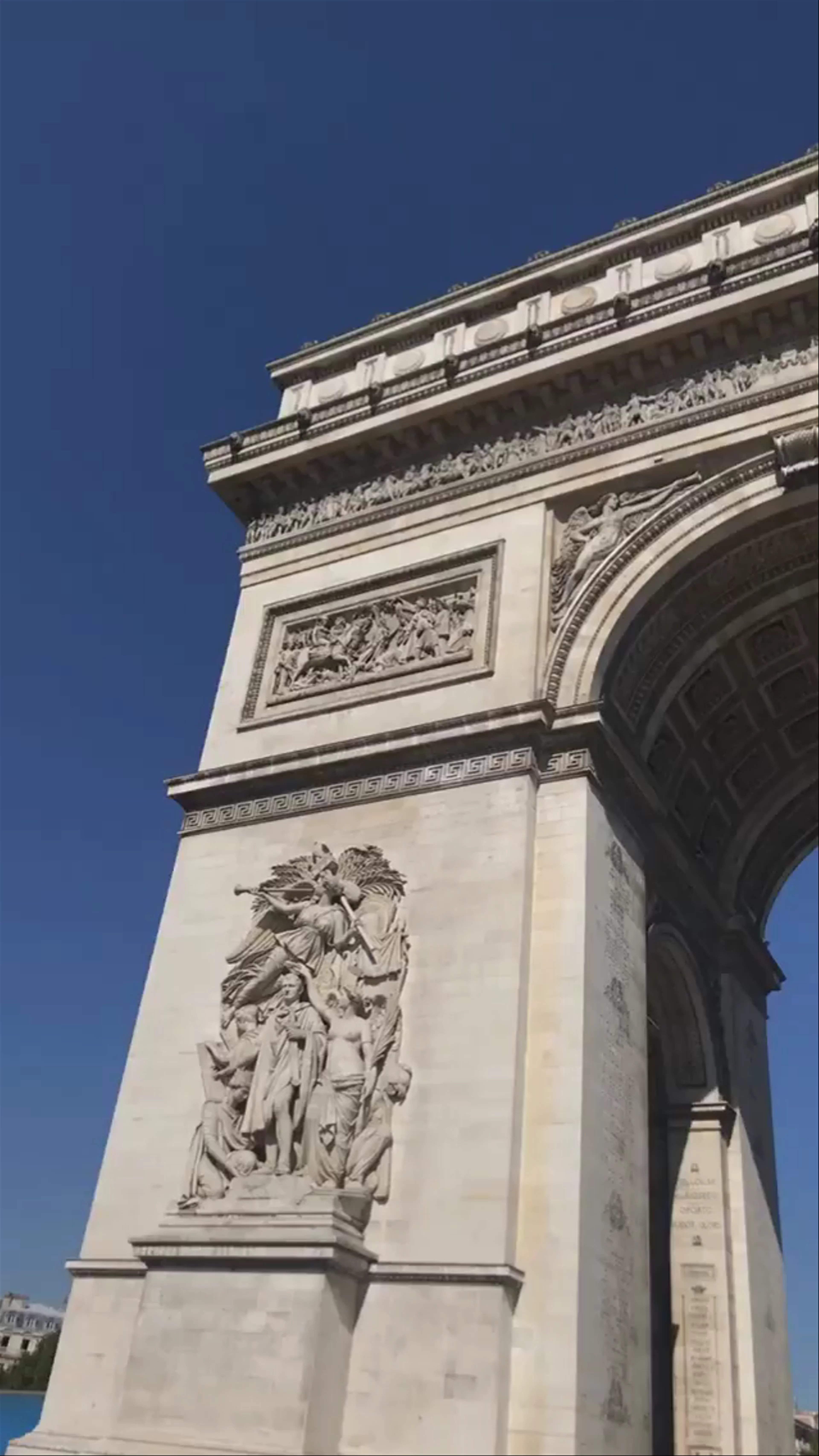 Arc de Triomphe, Place Charles de Gaulle, Paris, France