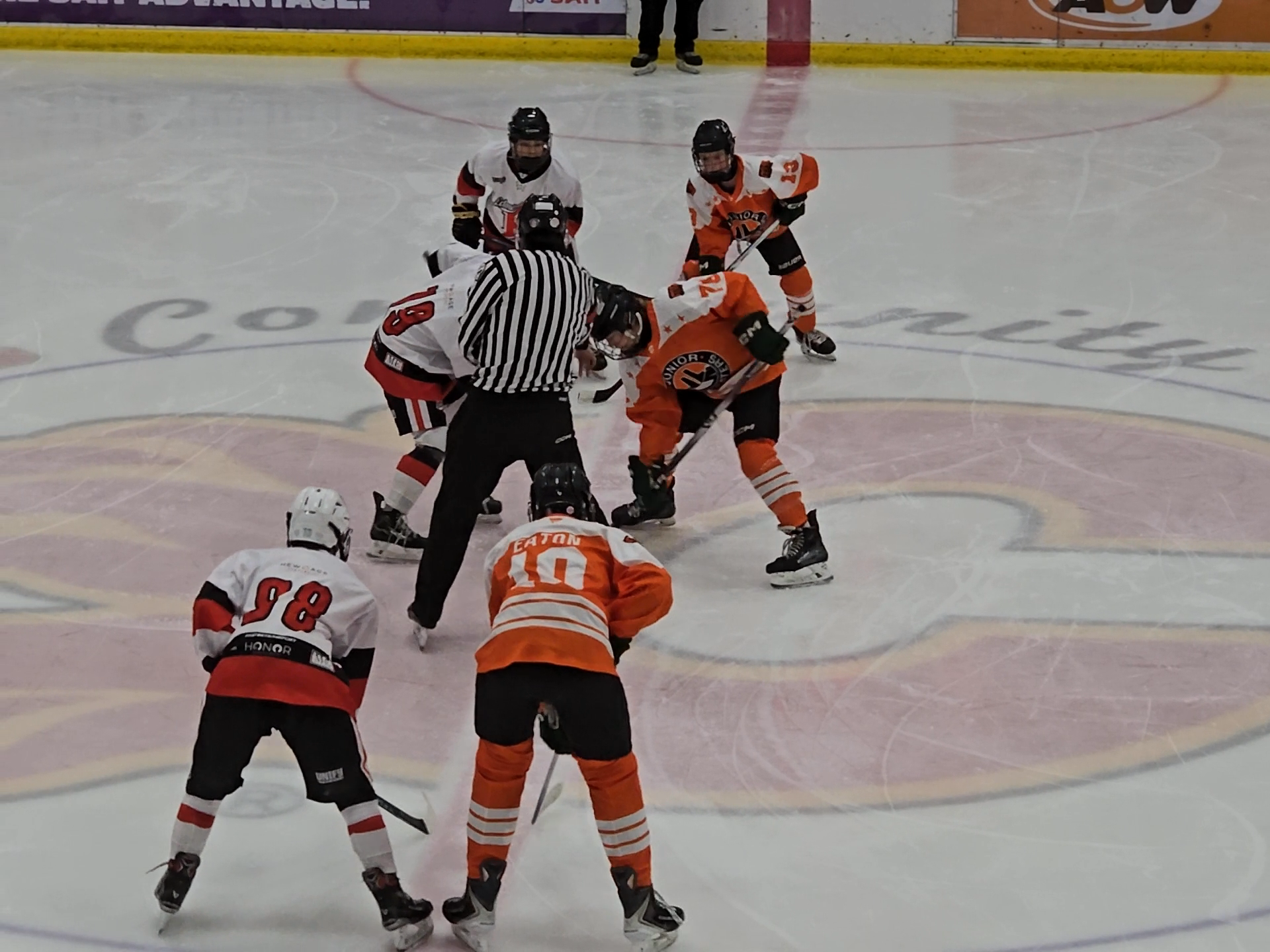 Ericson Smith's Impressive Faceoff at Alberta Champions Cup