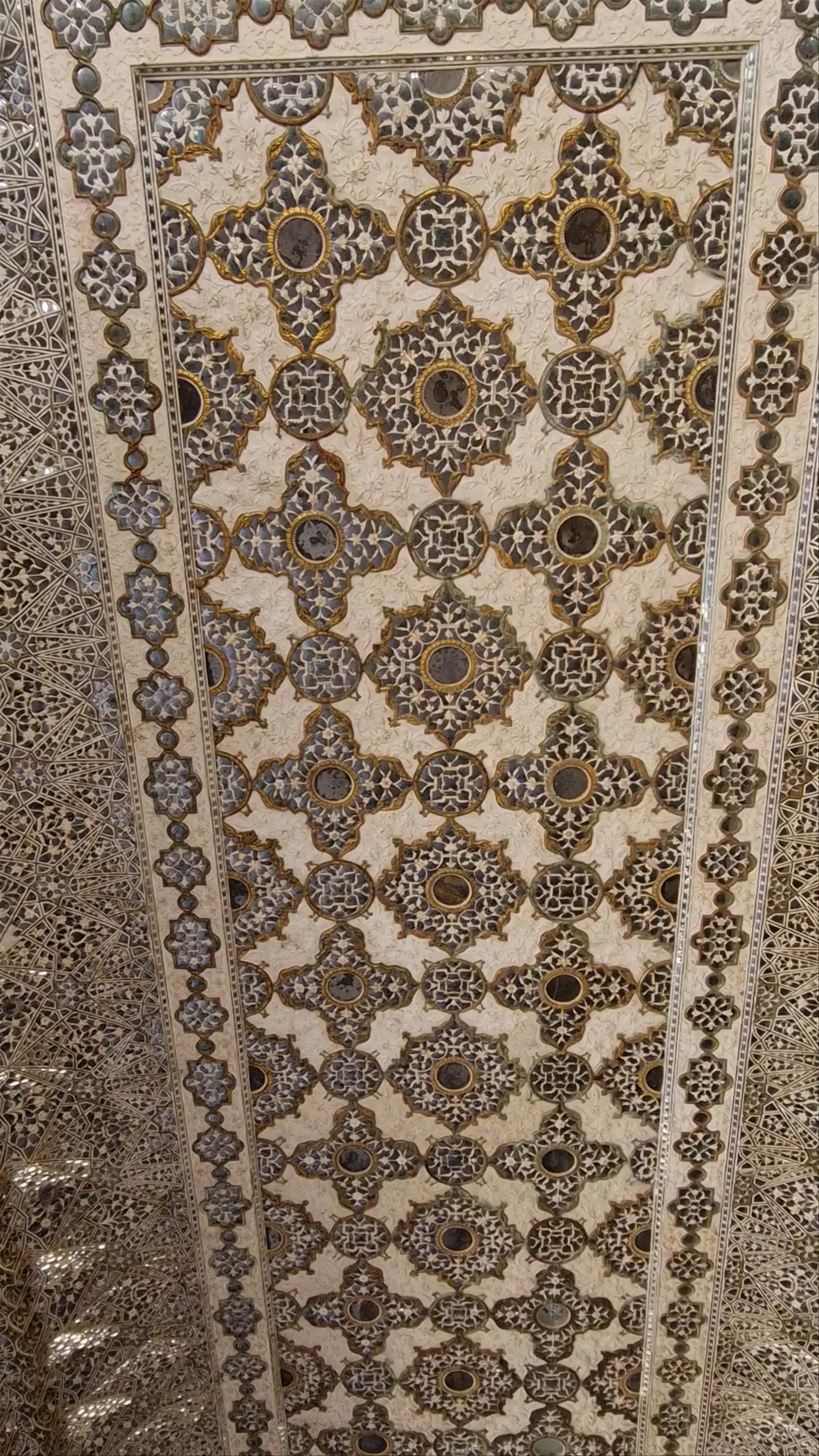 Sheesh Mahal, Amber Fort, Devisinghpura, Amer, Jaipur, Rajasthan, India