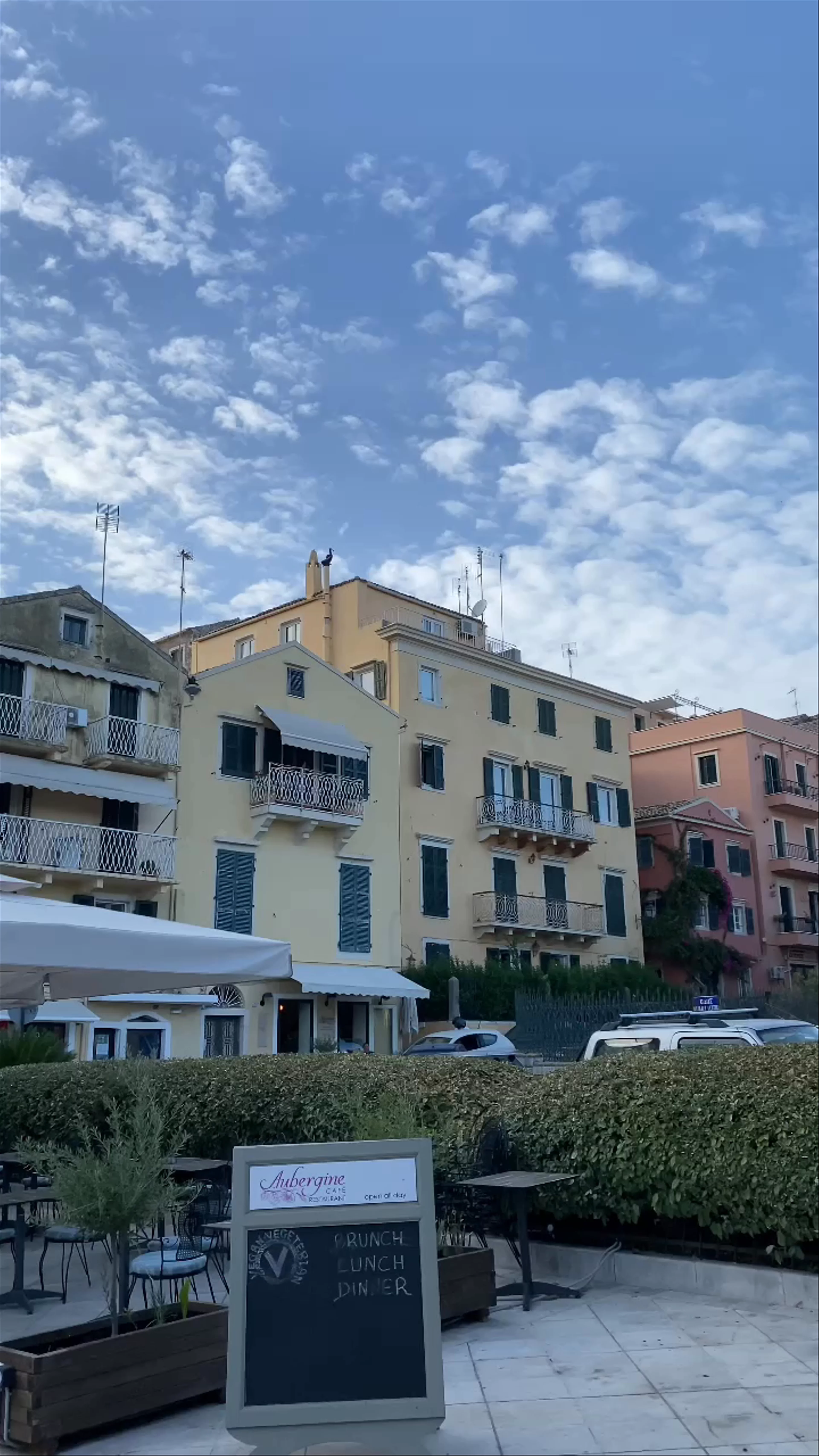 Aubergine Cafe - Vegetarian Restaurant, Kapodistriou, Corfu, Greece