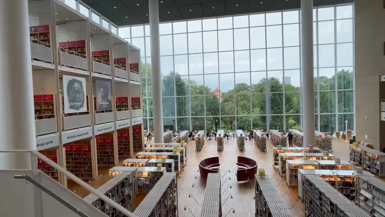 Malmö Stadsbibliotek - Love this part of the library - Libraries Near Me - Malmö, M