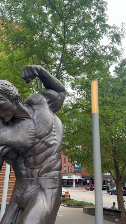 Arnold Schwarzenegger Statue - Landmarks & Historical Buildings Near Me - Columbus, Ohio