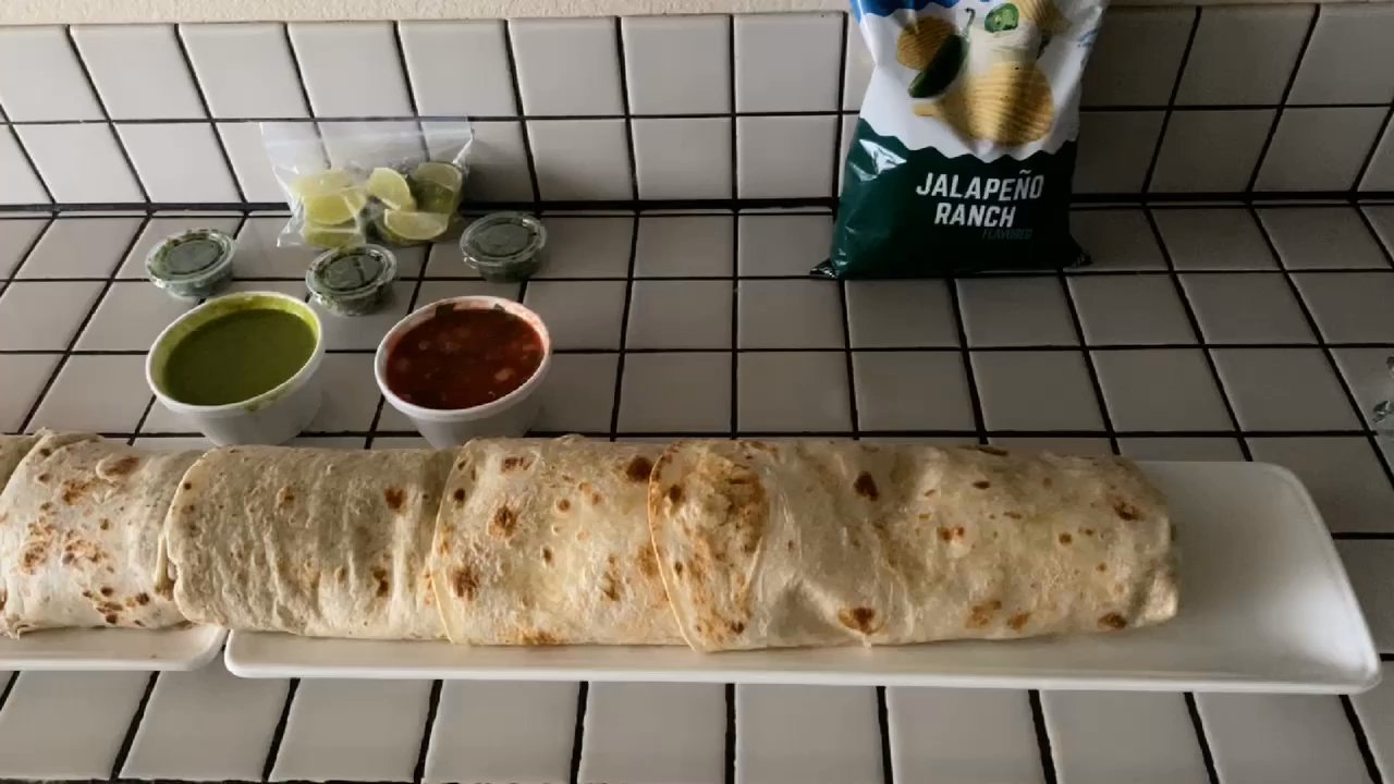 Baja Taco Plus - Big 3 foot burrito - Mexican Near Me - Victorville, California