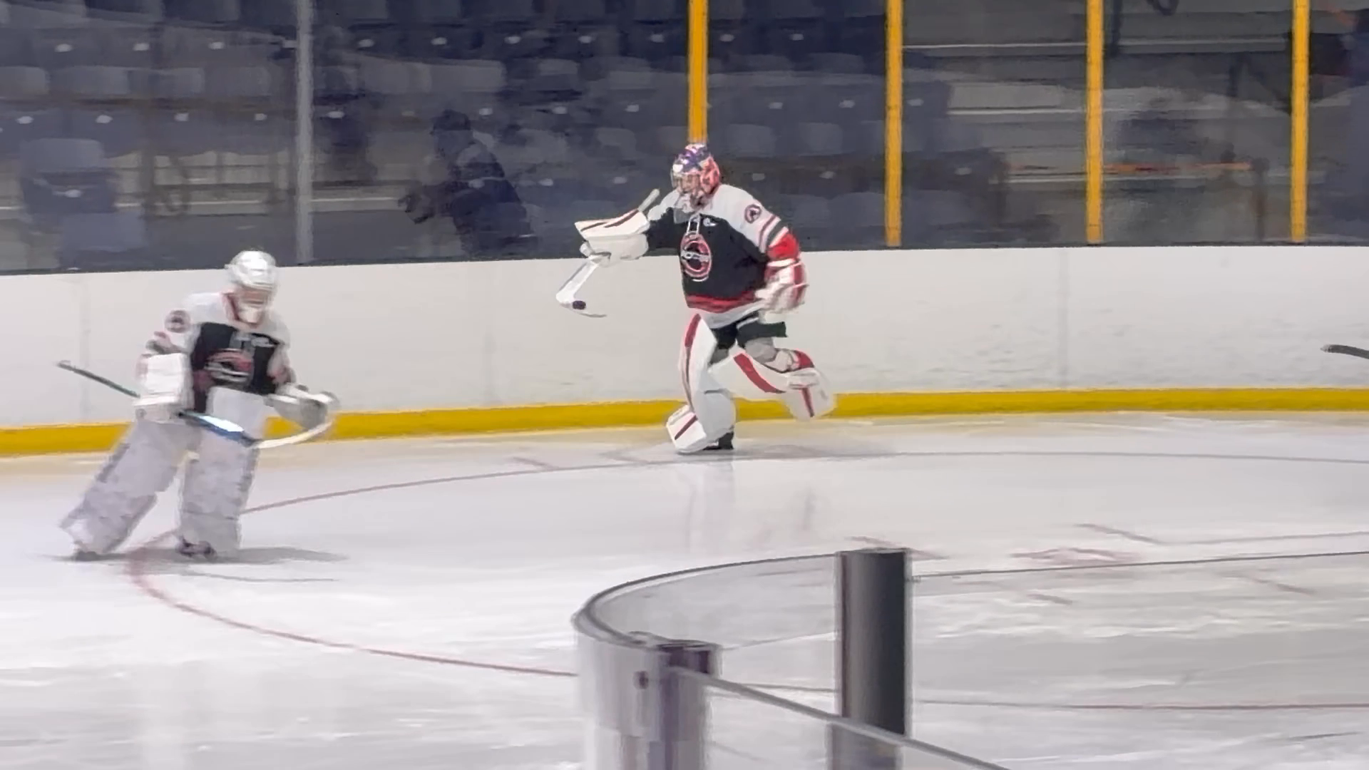 Henry Losh: Merrimack Goalie training