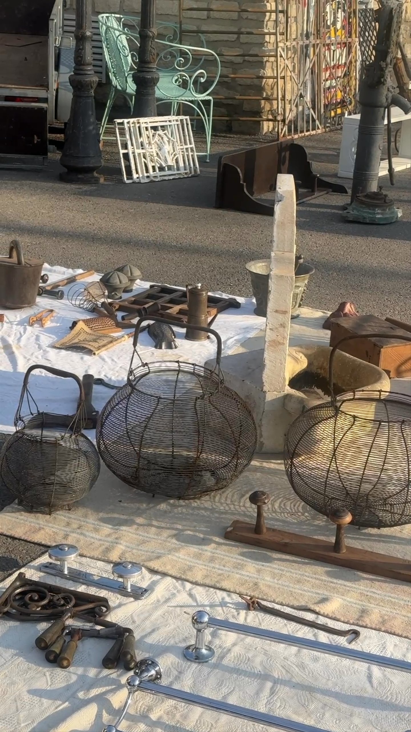 Antique Egg Basket - XL