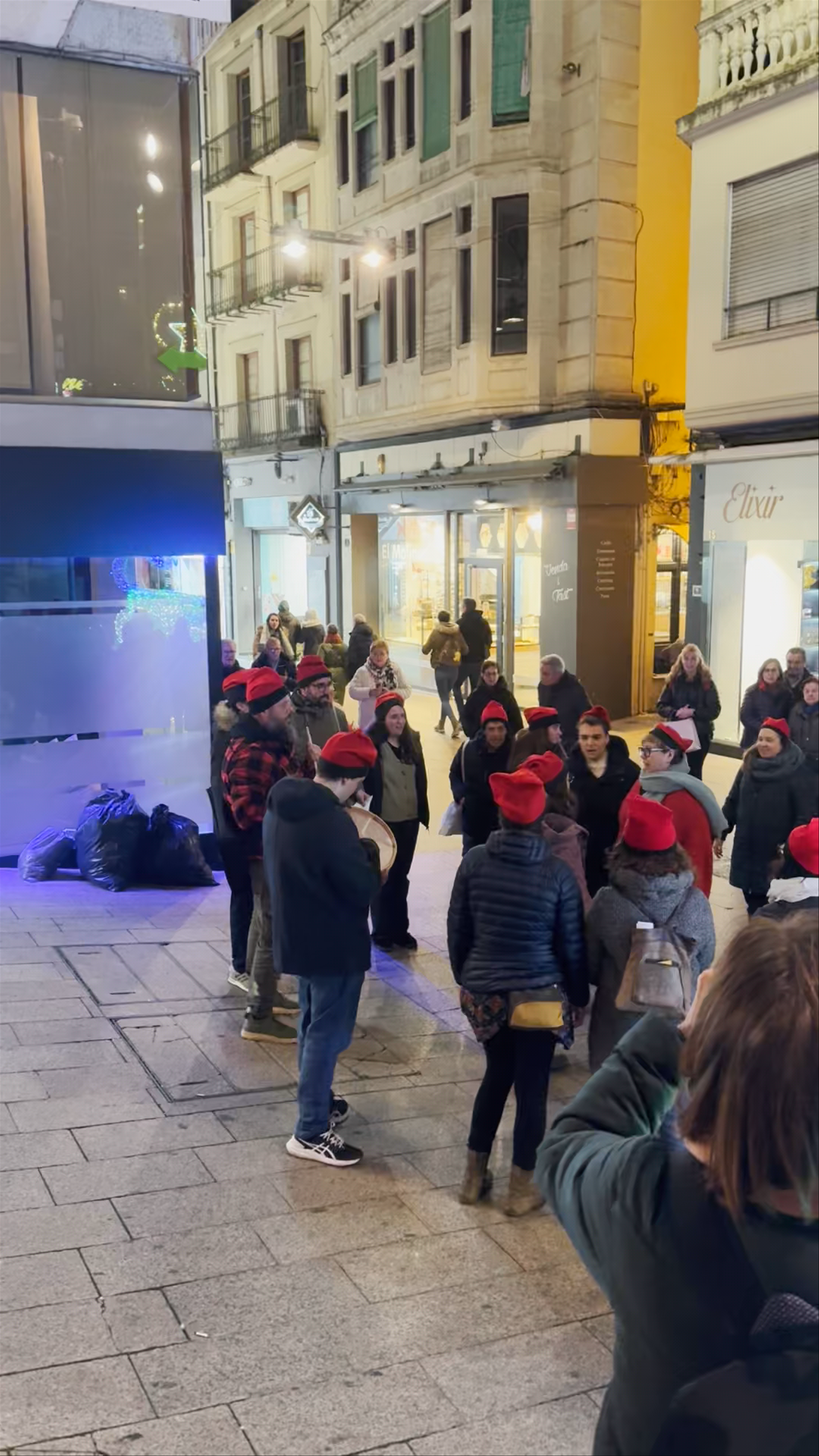 Festive Night Gathering at Capella de la Sang, Lleida