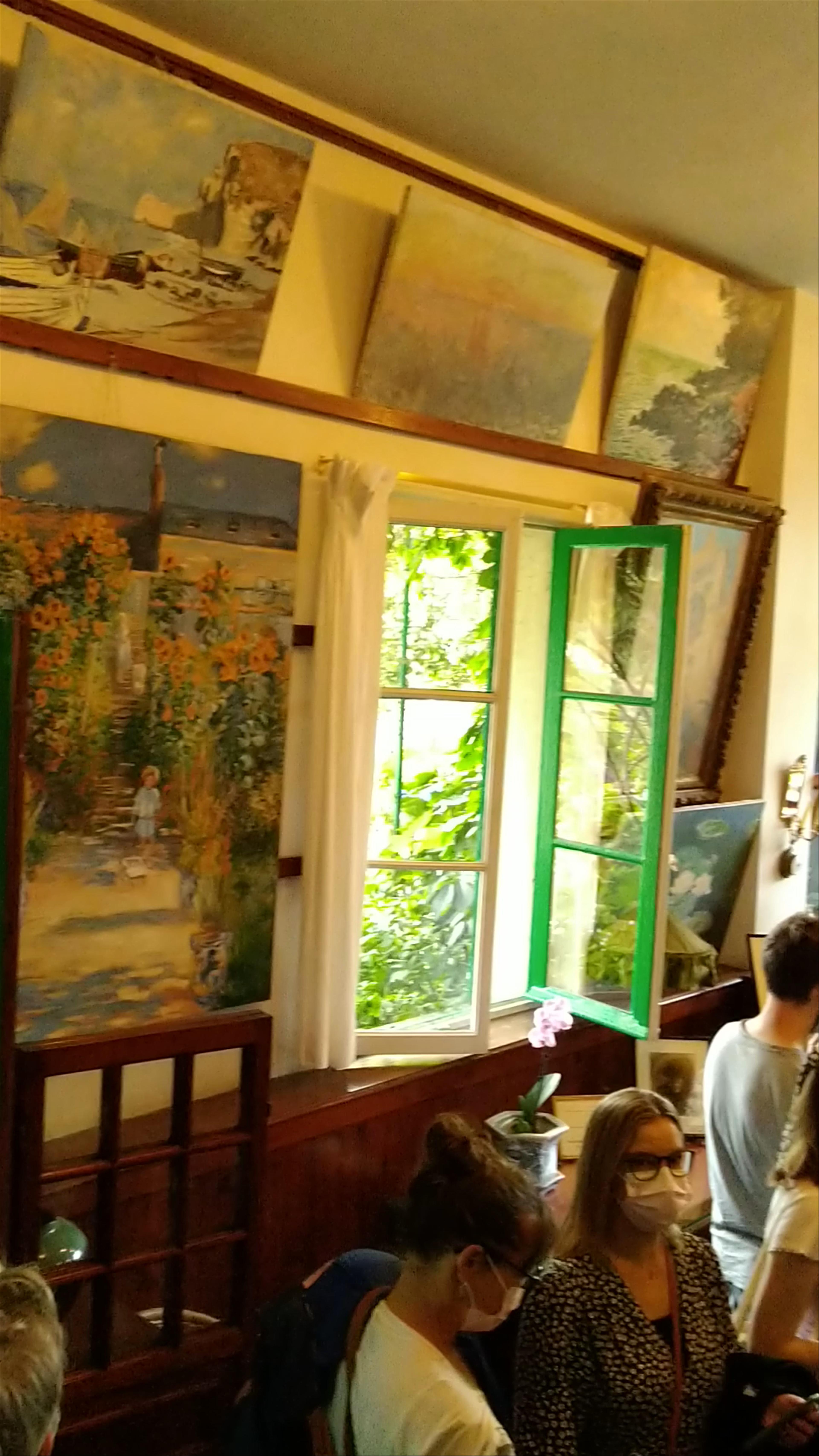 Inside Monet's house