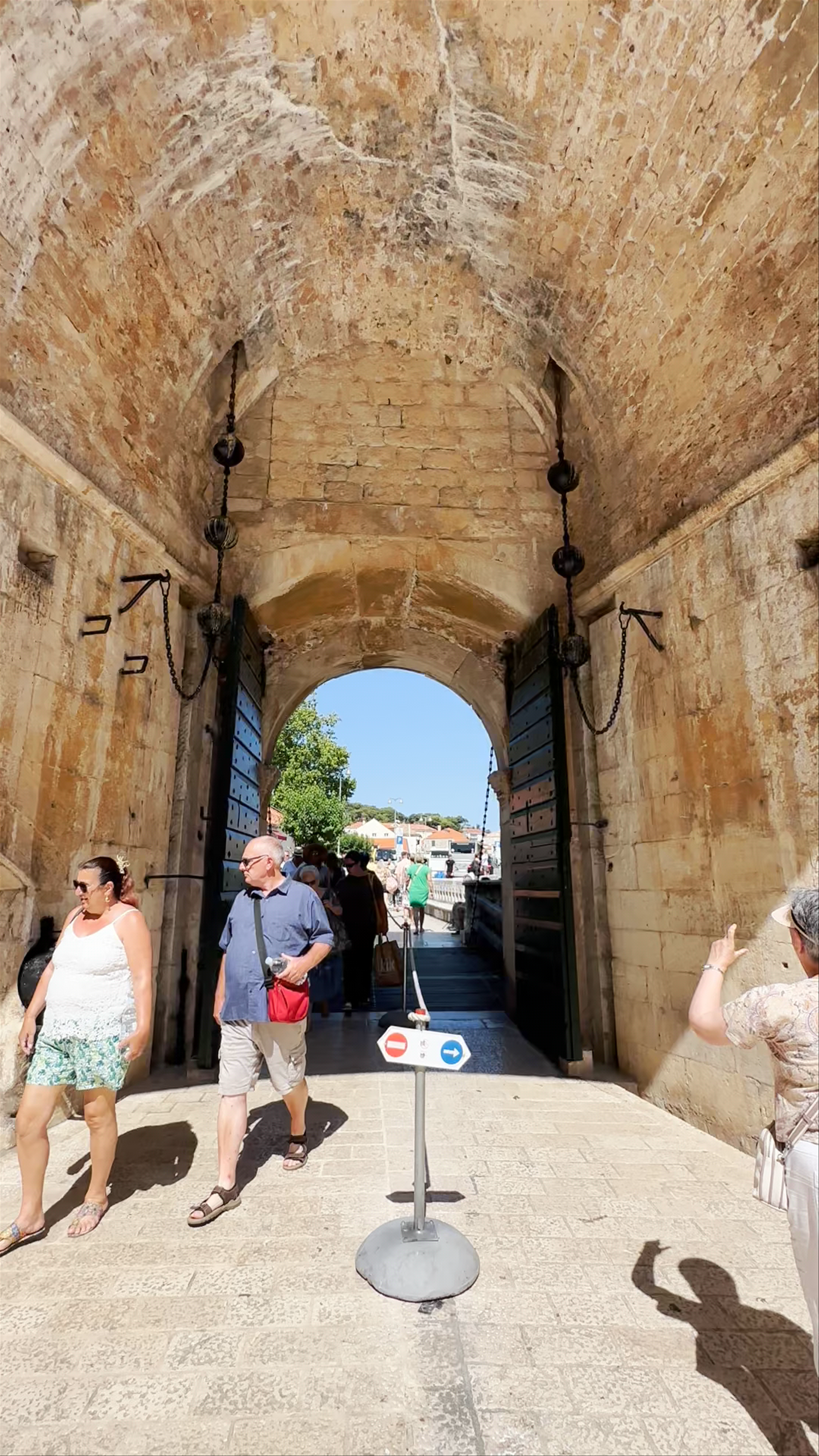 Dubrovnik porta pile
