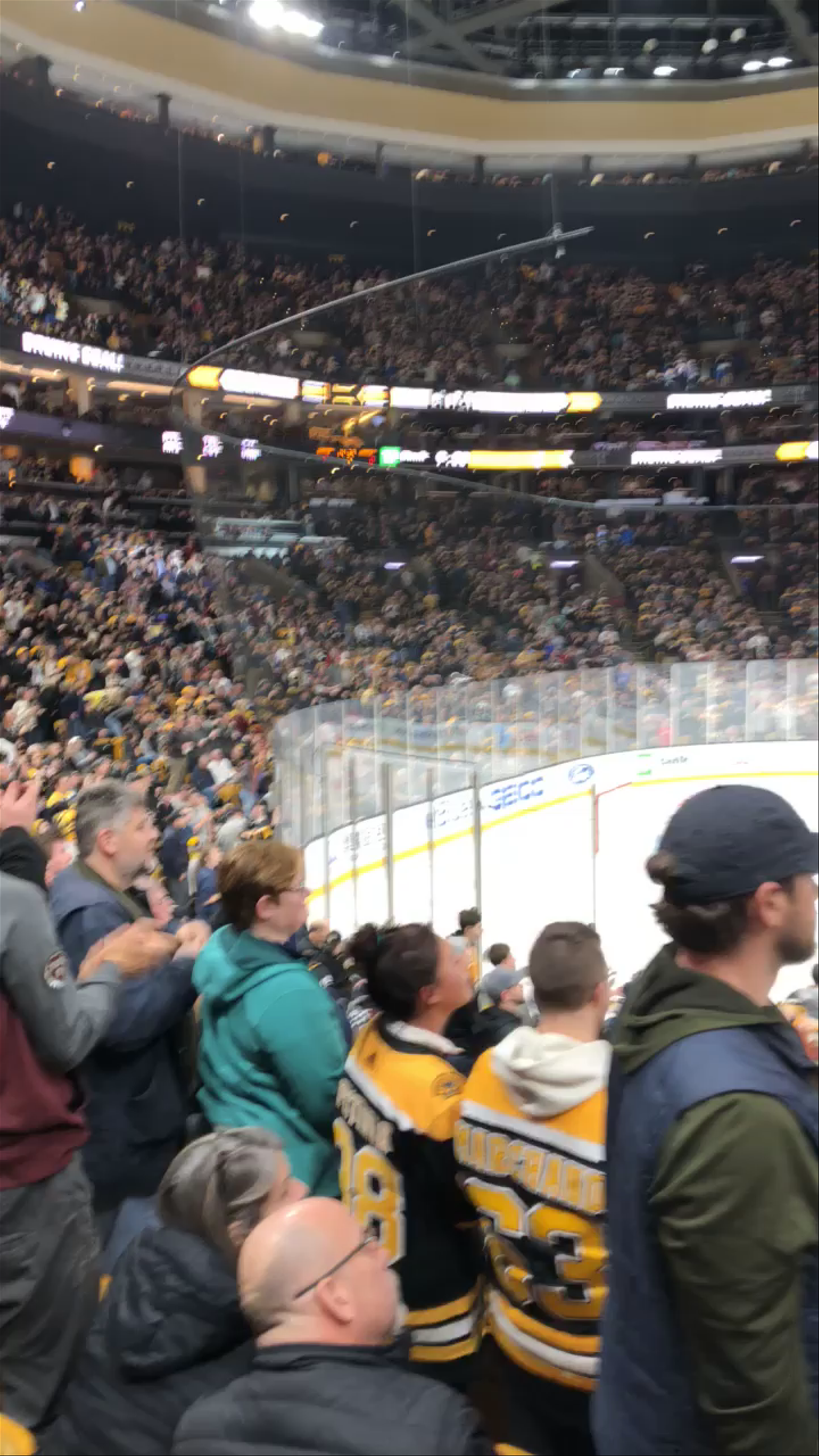 Boston Bruins Hockey Game at TD Garden