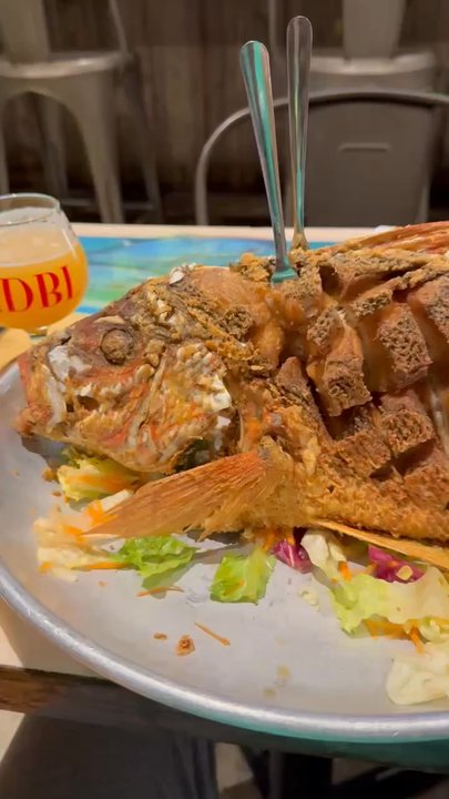 Papa's Raw Bar - Insane 3.5 pound snapper - Seafood Near Me - Lighthouse Point, Florida