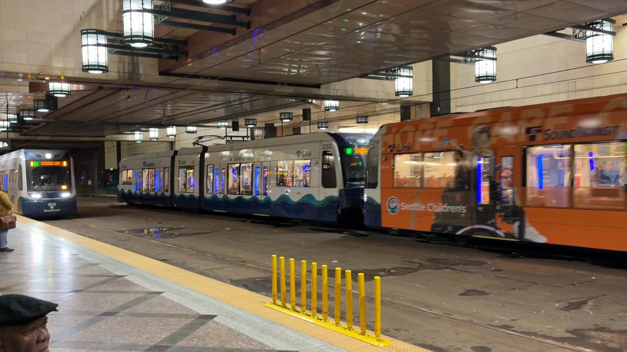 Westlake Station - 4/26: sound of light rail - Train Stations Near Me - Seattle, Washington