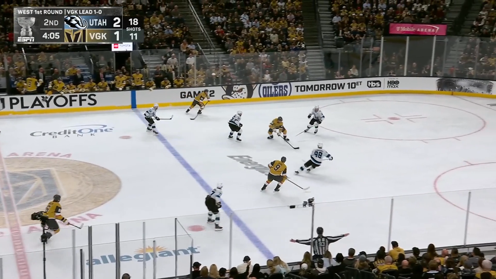 Barbashev Ties It Up in the Third for Vegas · Apr. 21, 2026