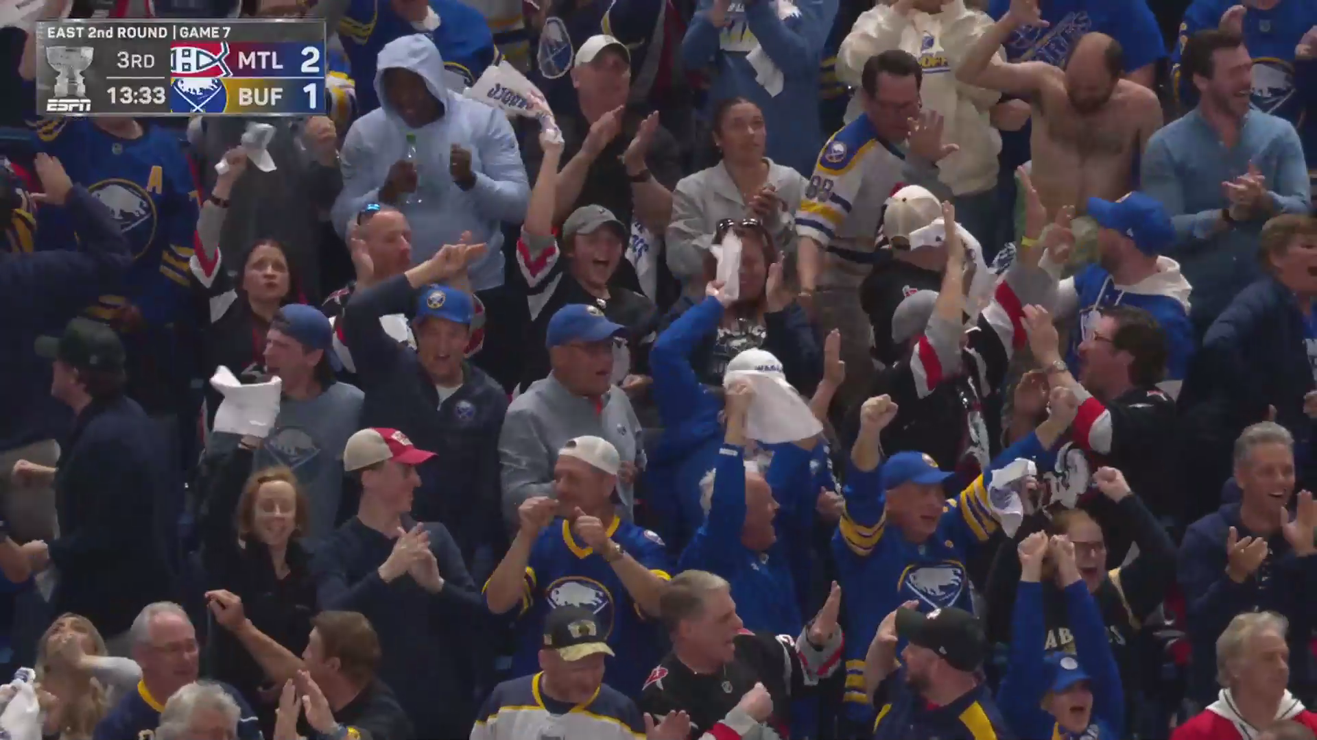 Dahlin Ties It Late in the Third to Force OT in Game 7 · May 18, 2026