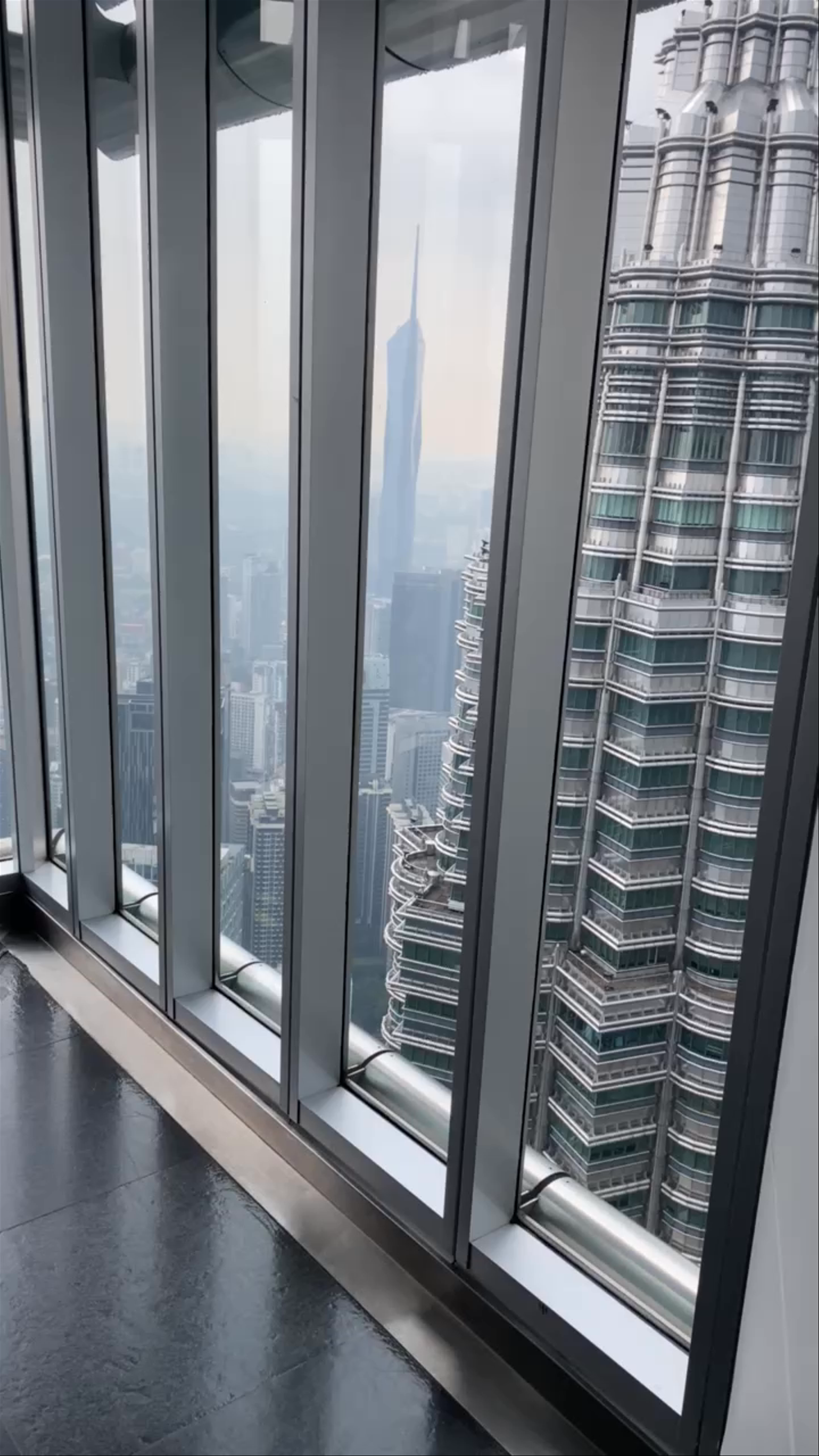 Breathtaking Views from the Petronas Twin Towers Skybridge, Kuala Lumpur