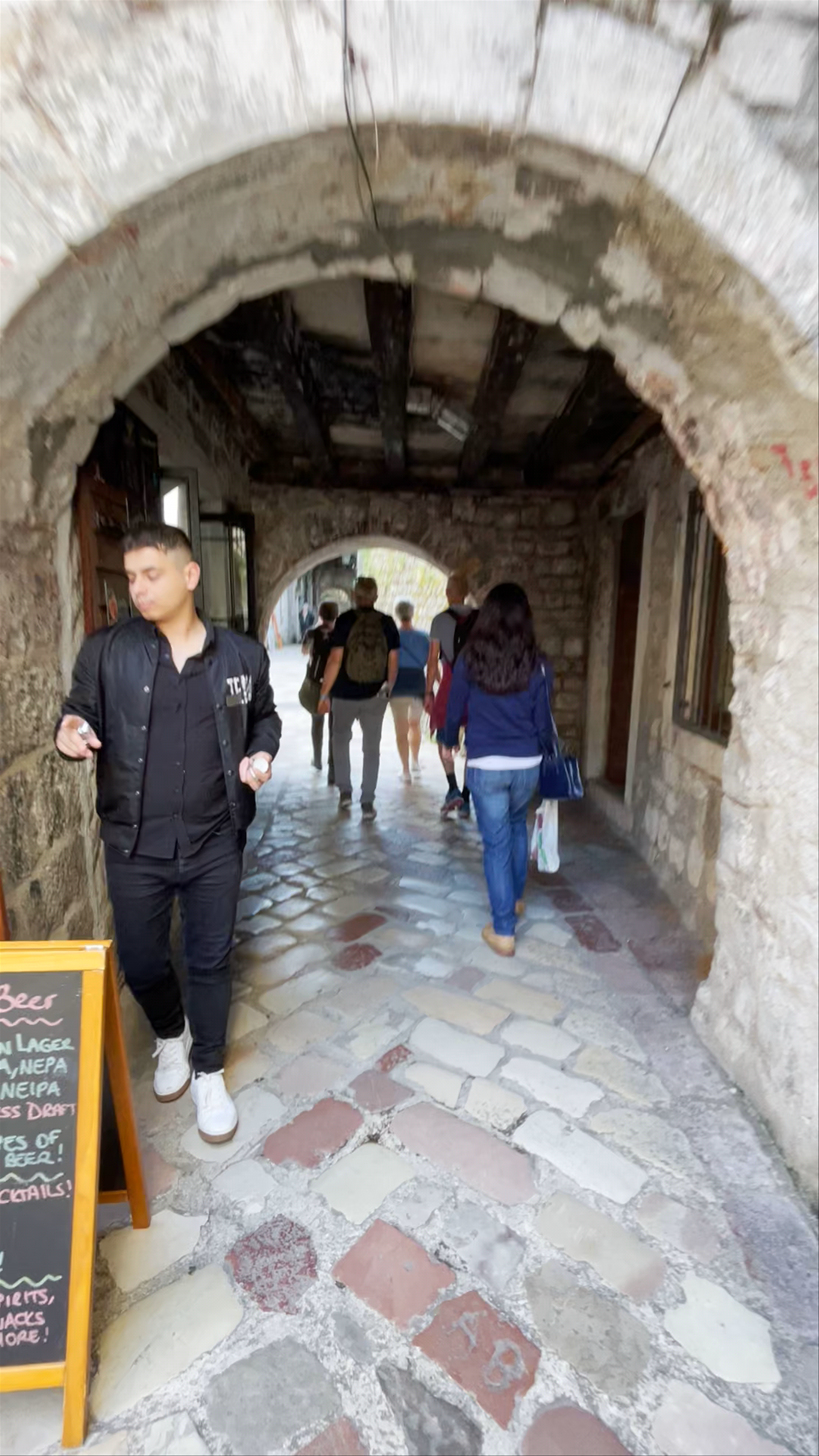 Kotor Old Town City Walls