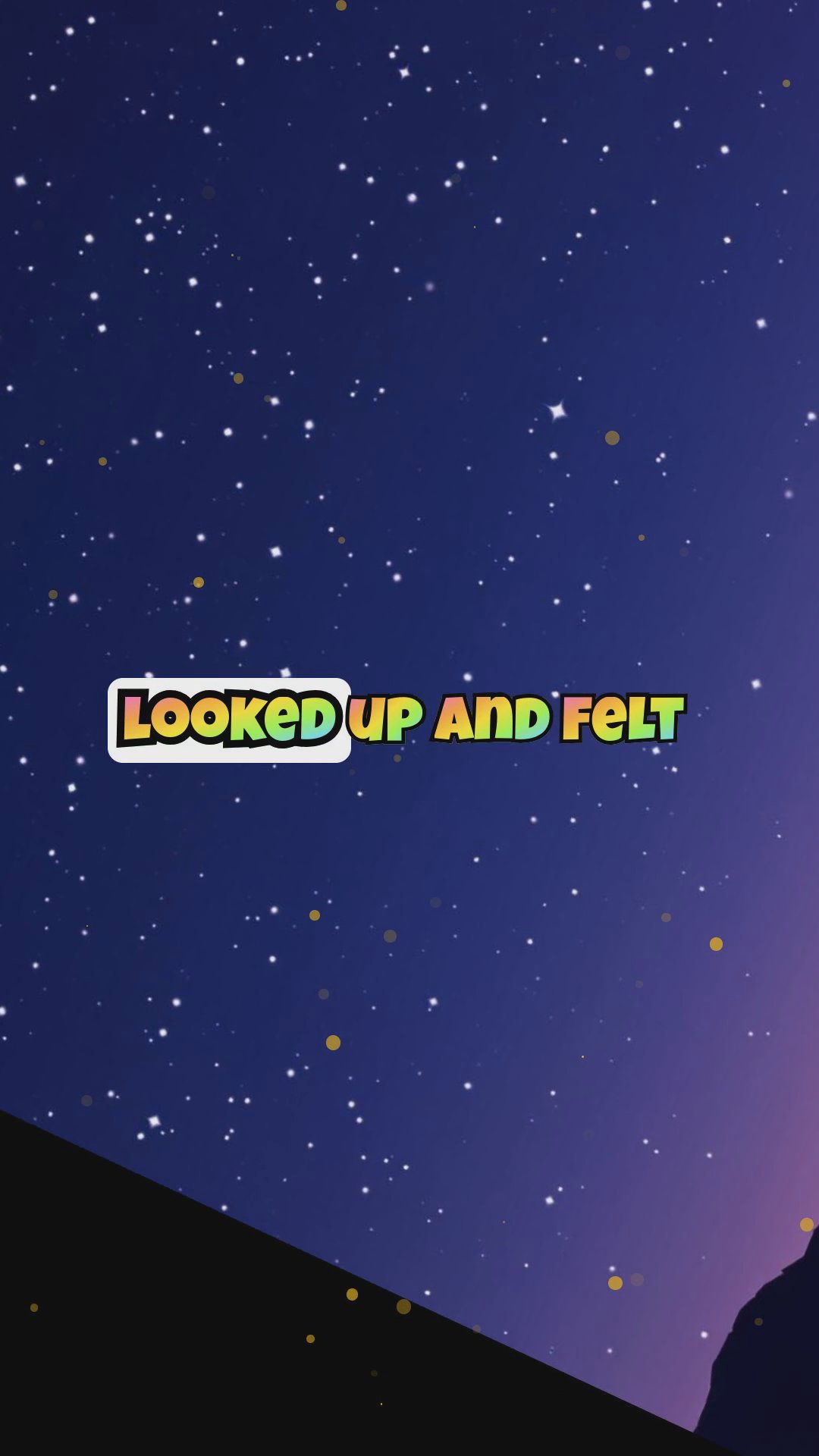 A Journey Beneath the Magical Starlit Sky