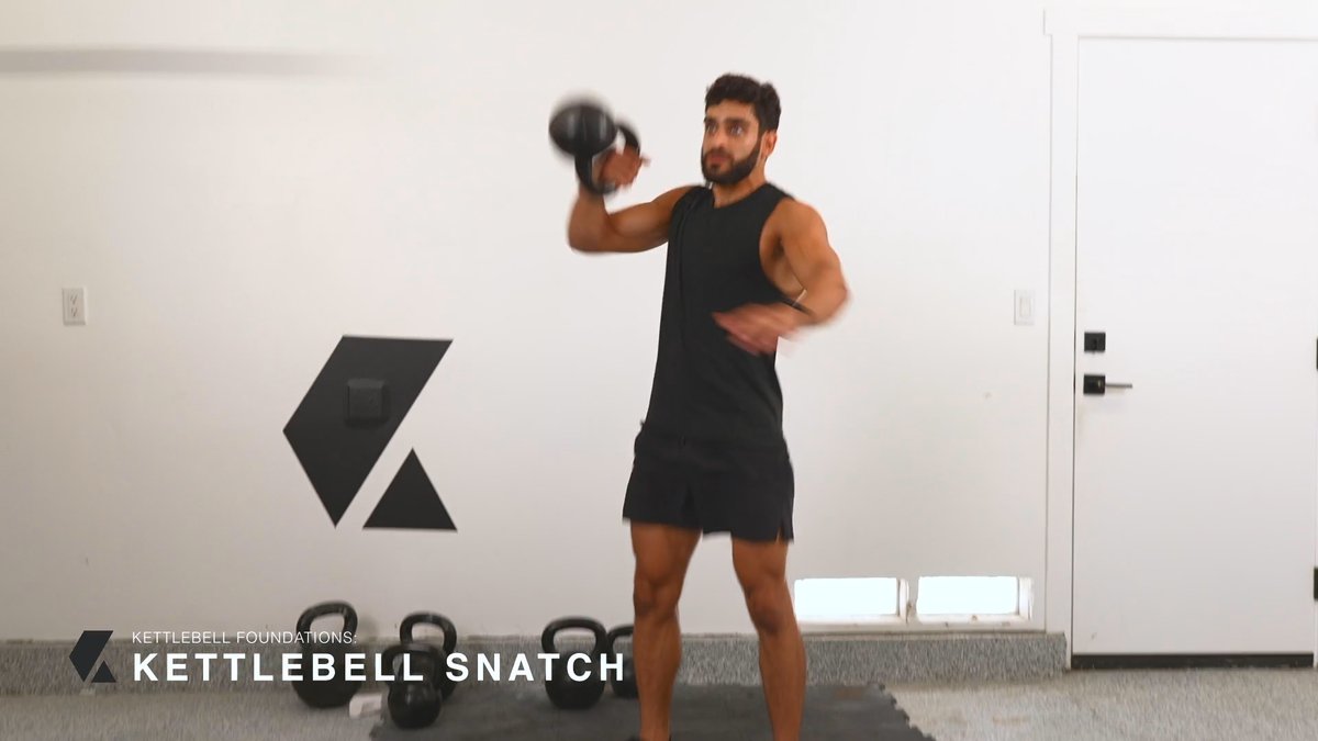 How to Do a Kettlebell Snatch preview