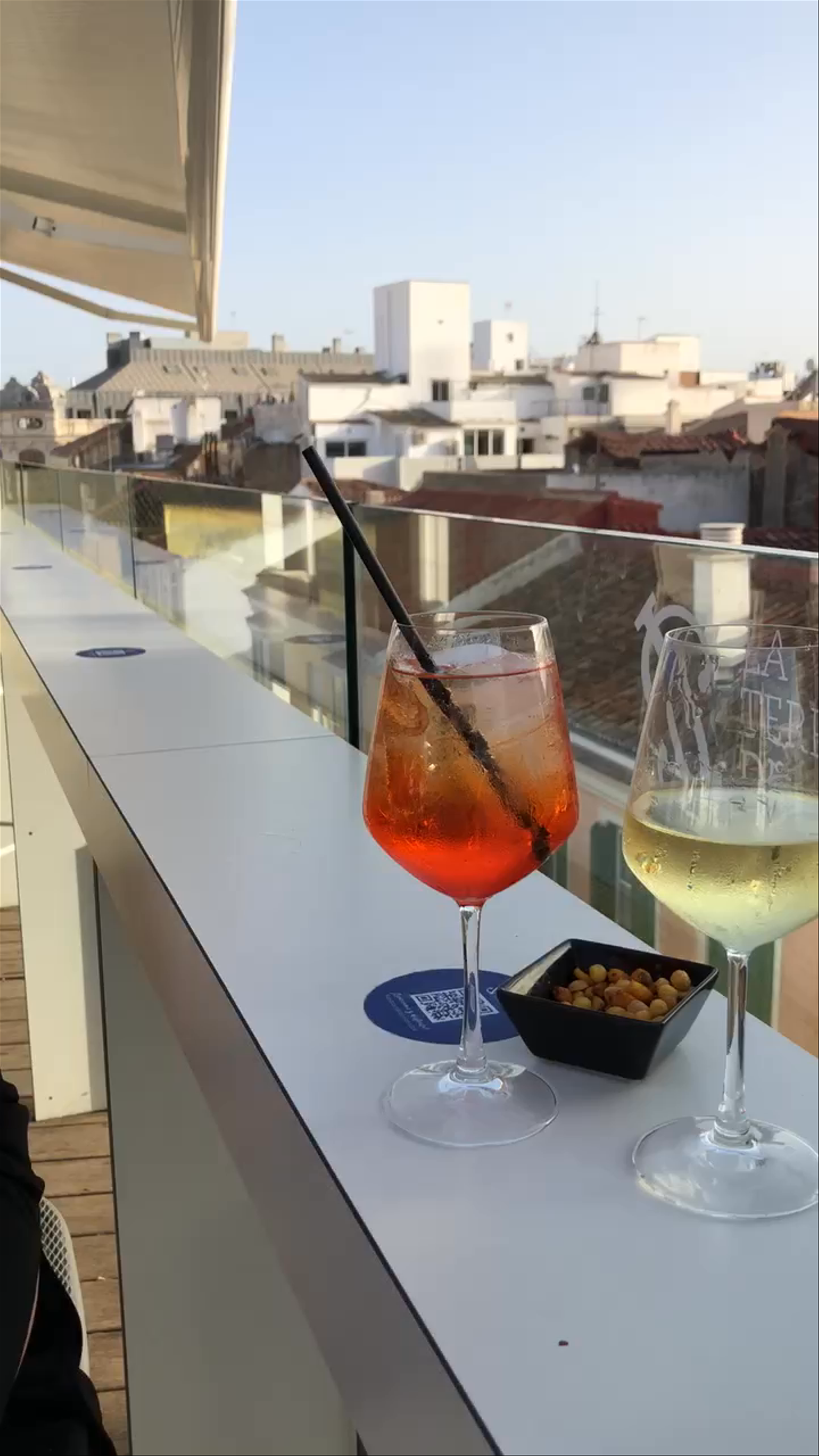 Sunset Rooftop Vibes in Málaga, Spain