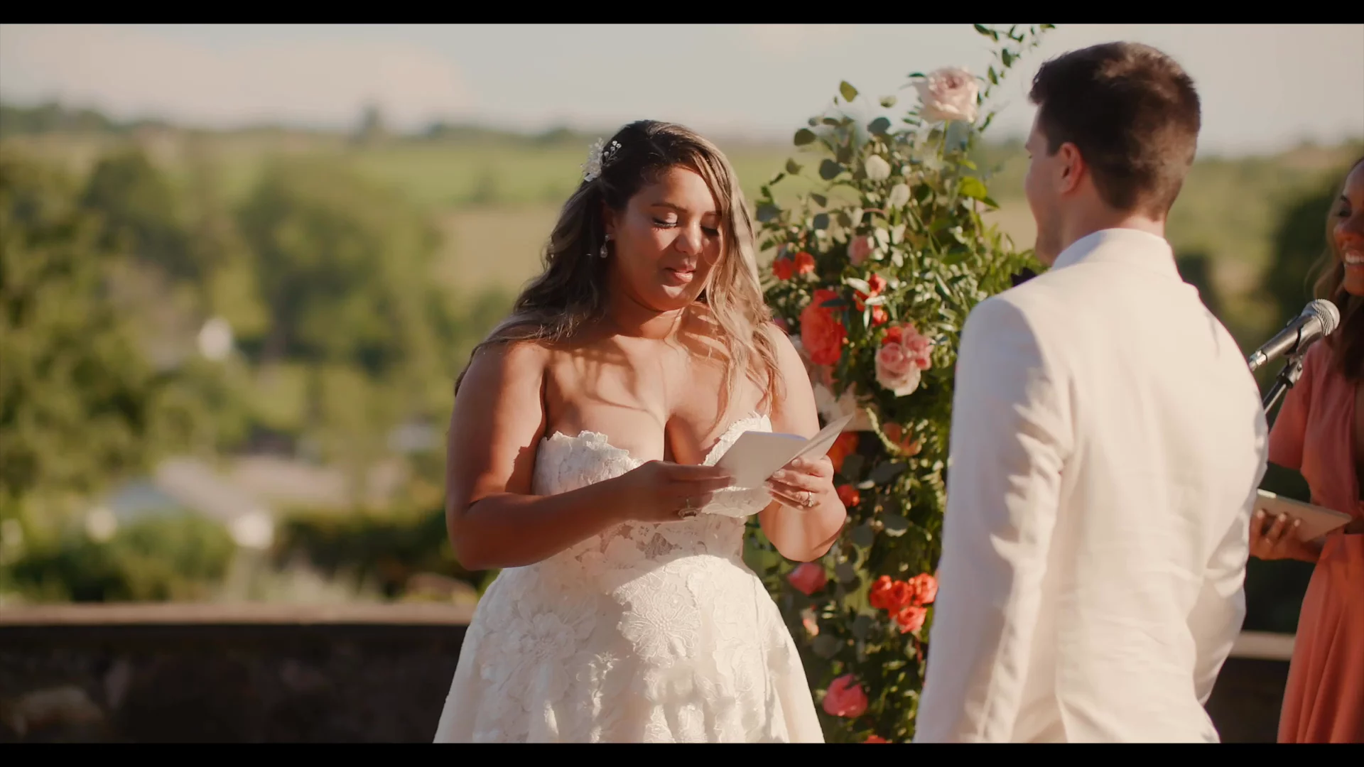 Glynwood wedding film still — Cold Spring, NY