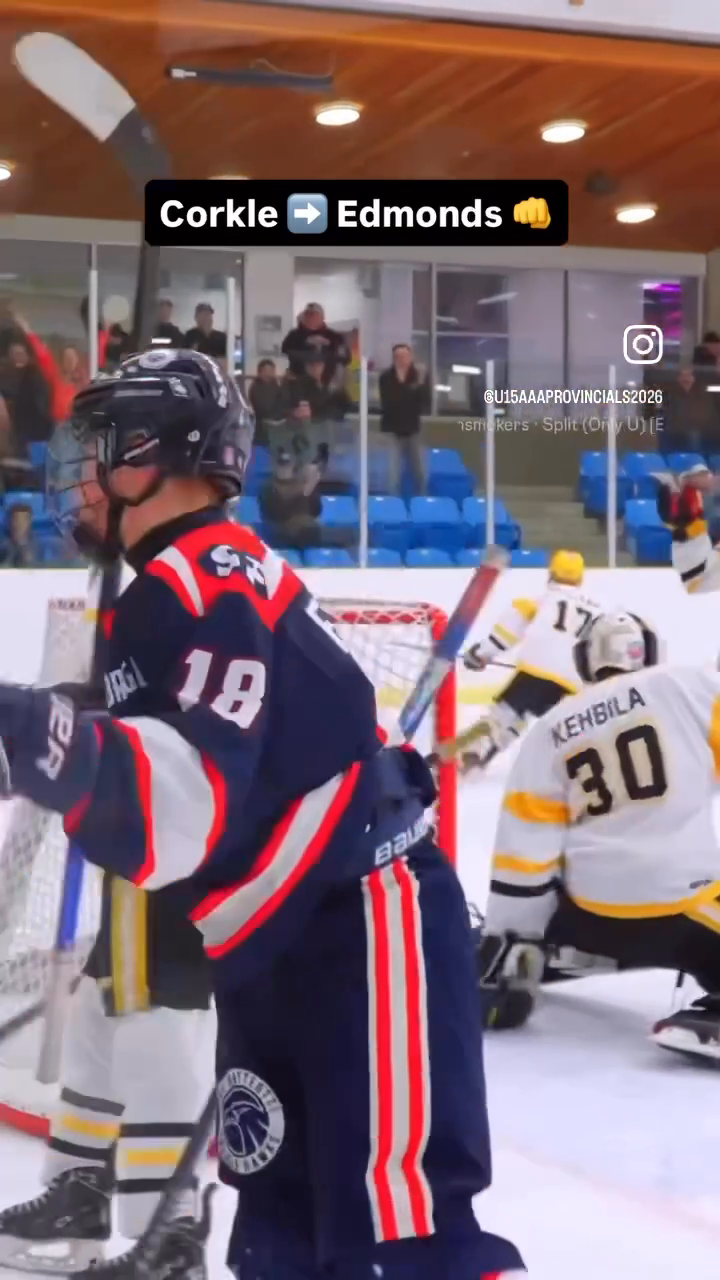 Jack Edmonds: Huge Goal for Lethbridge Golden Hawks U15 AAA