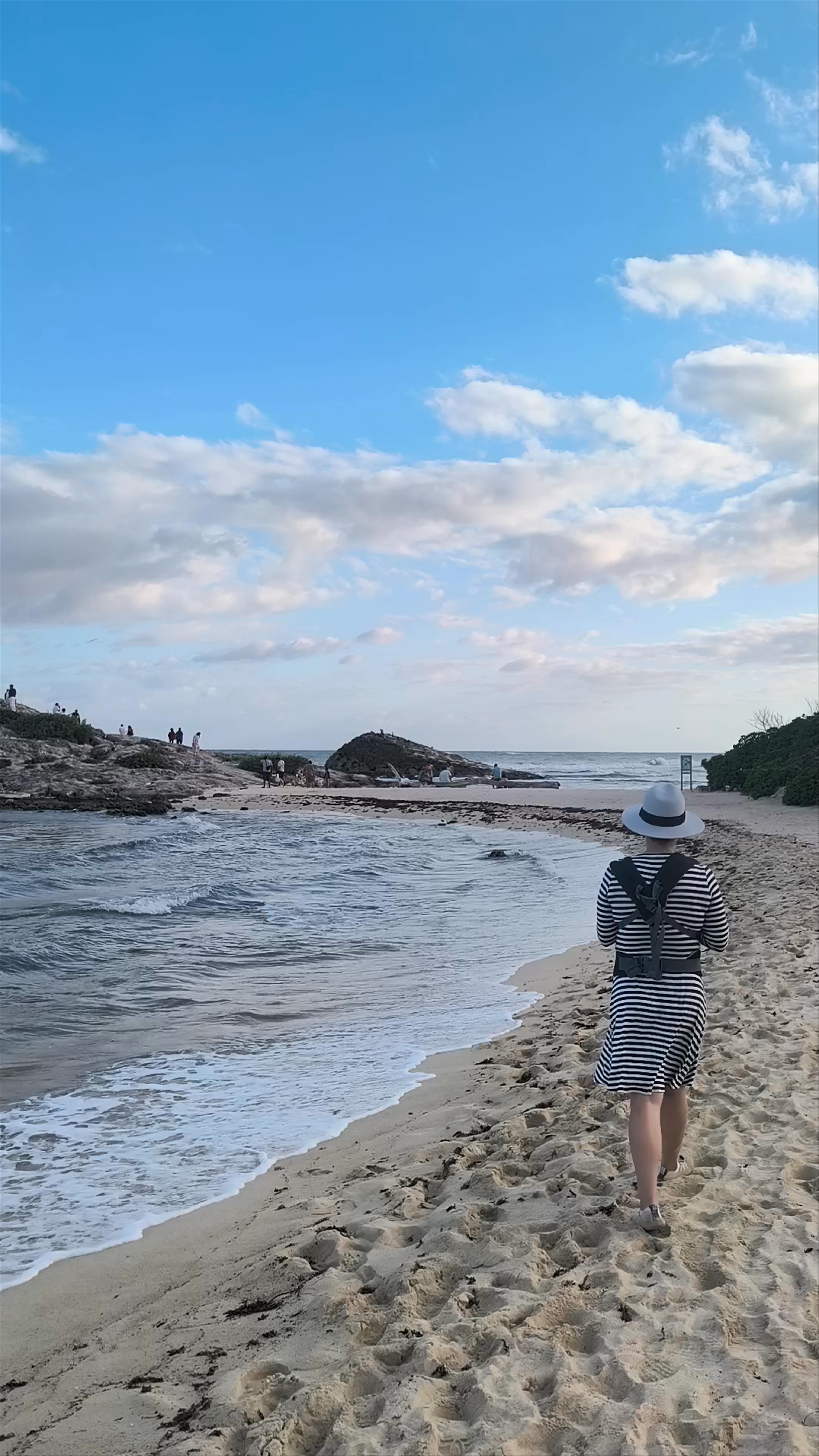 Sunset Serenity at Playa Punta Piedra, Tulum