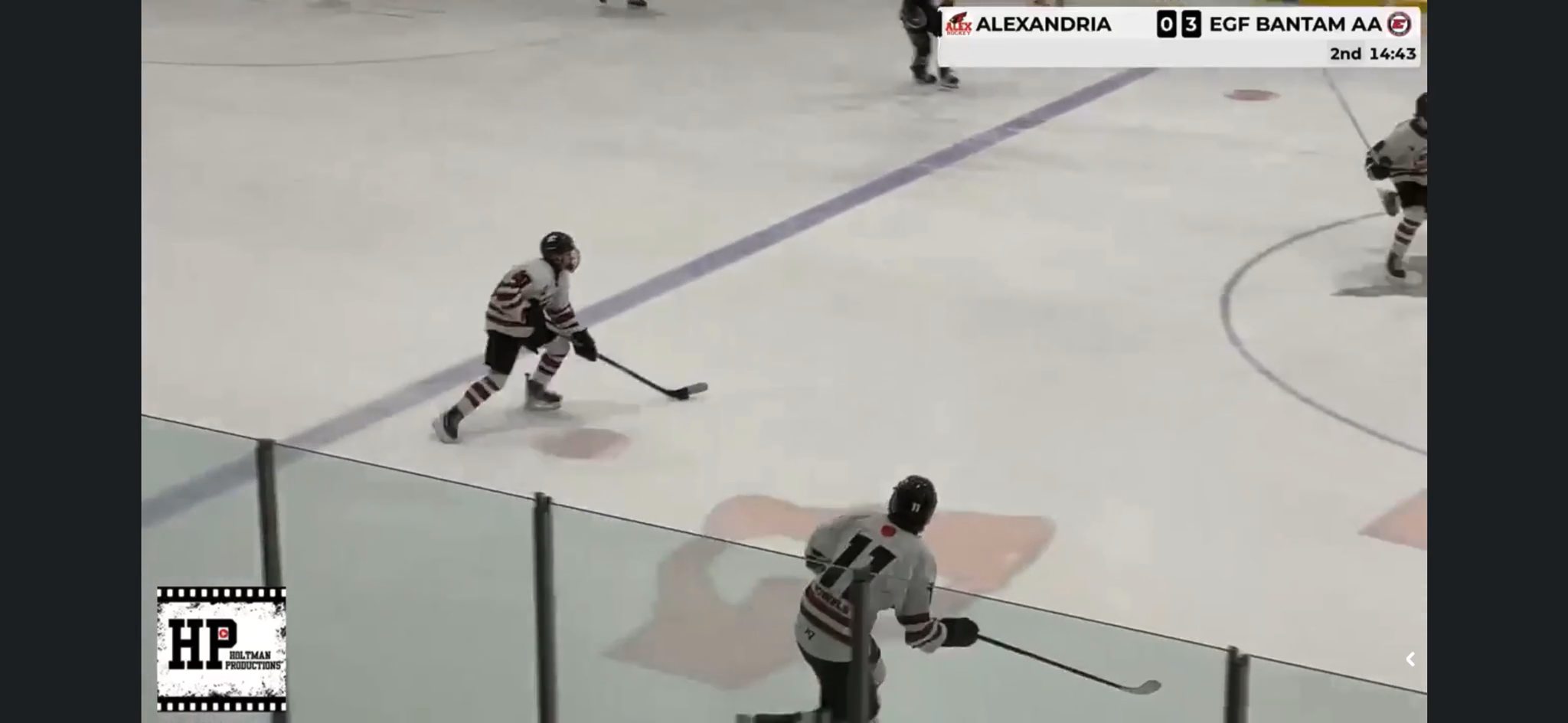 Jaxson Wakefield's Stellar Back Check and Near Assist | Grand Forks Bantam AA
