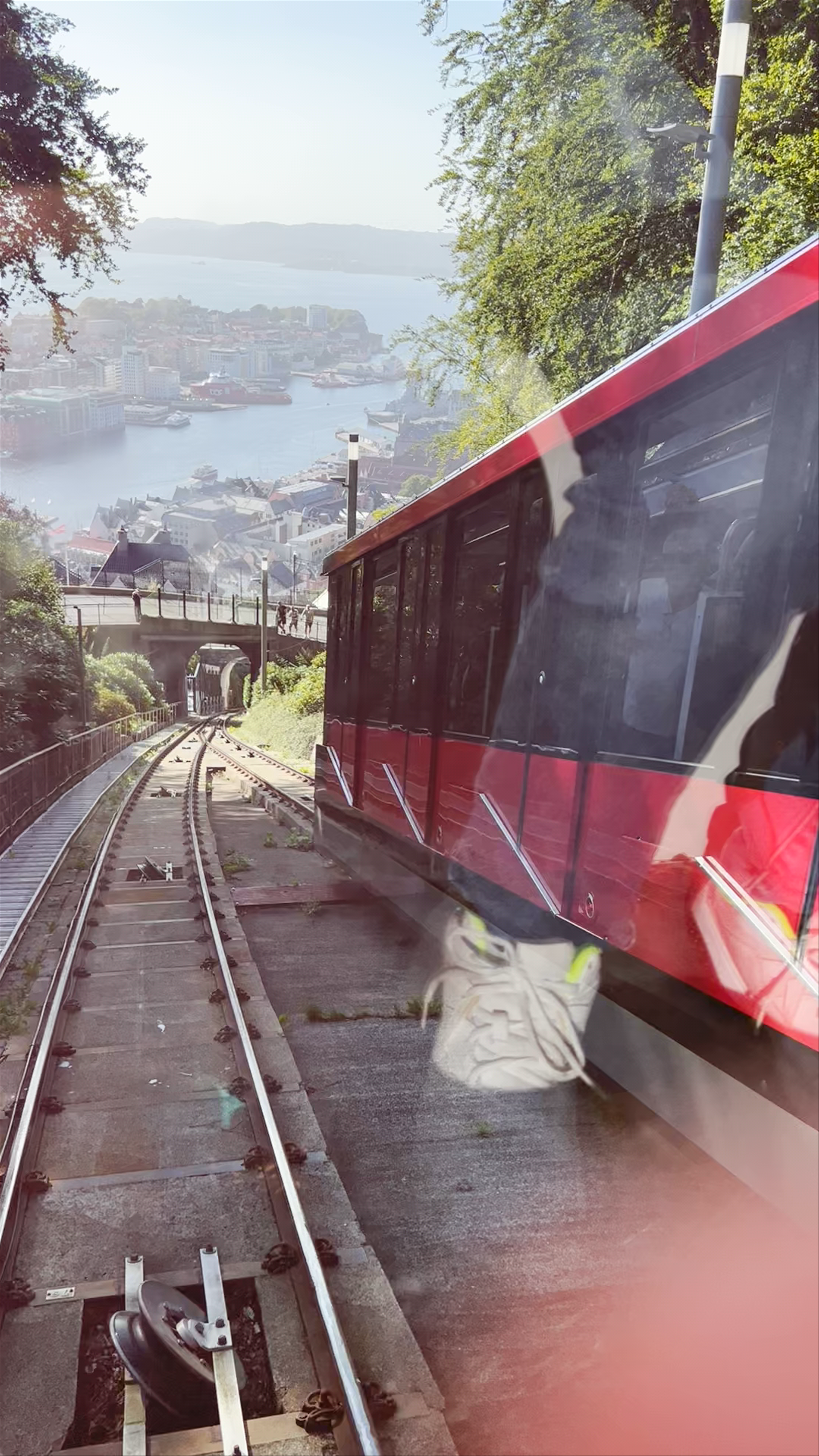 Bergen Funicular Ride: Scenic Views Over Norway’s Fjord City